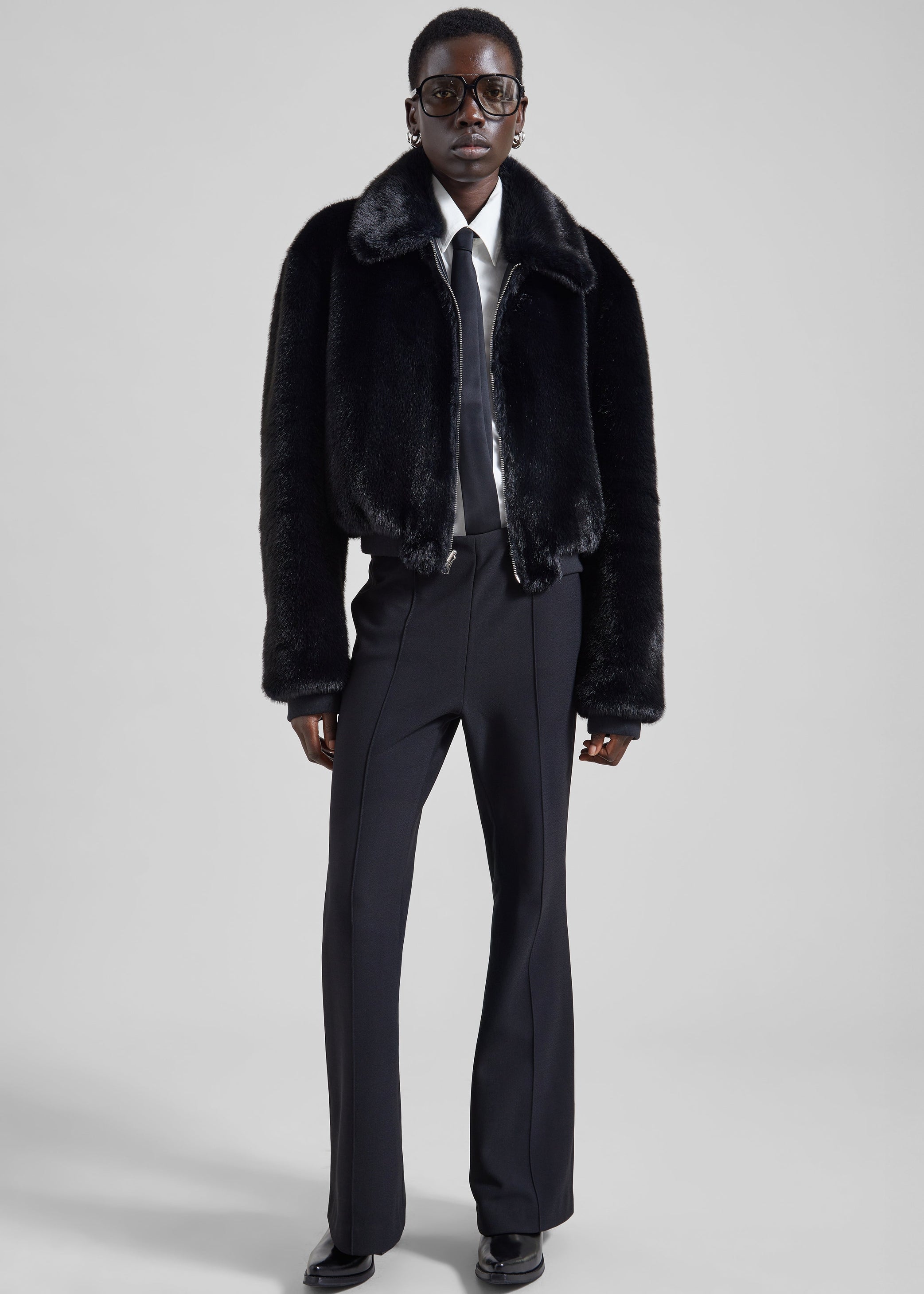 Shop the look image for Dessa Flared Pants - Black