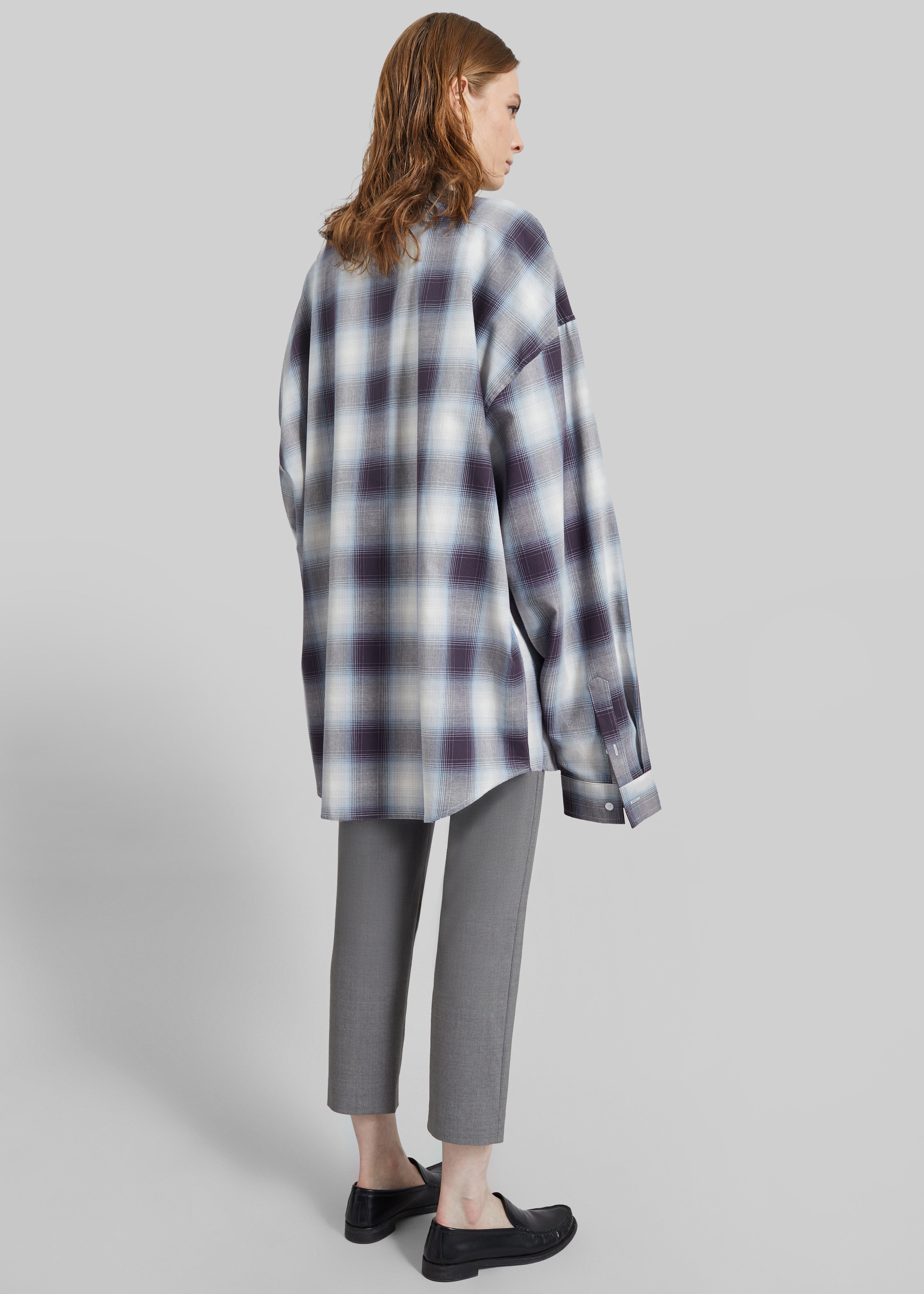 Devv Shirt - Checked Blue - 6