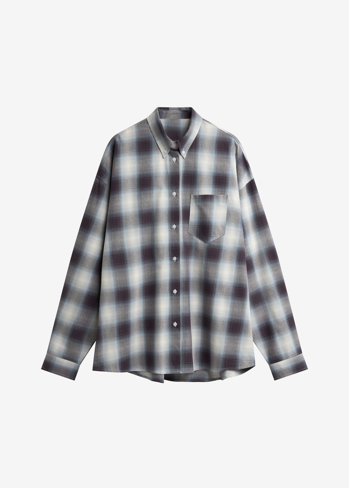 Devv Shirt - Checked Blue - 7
