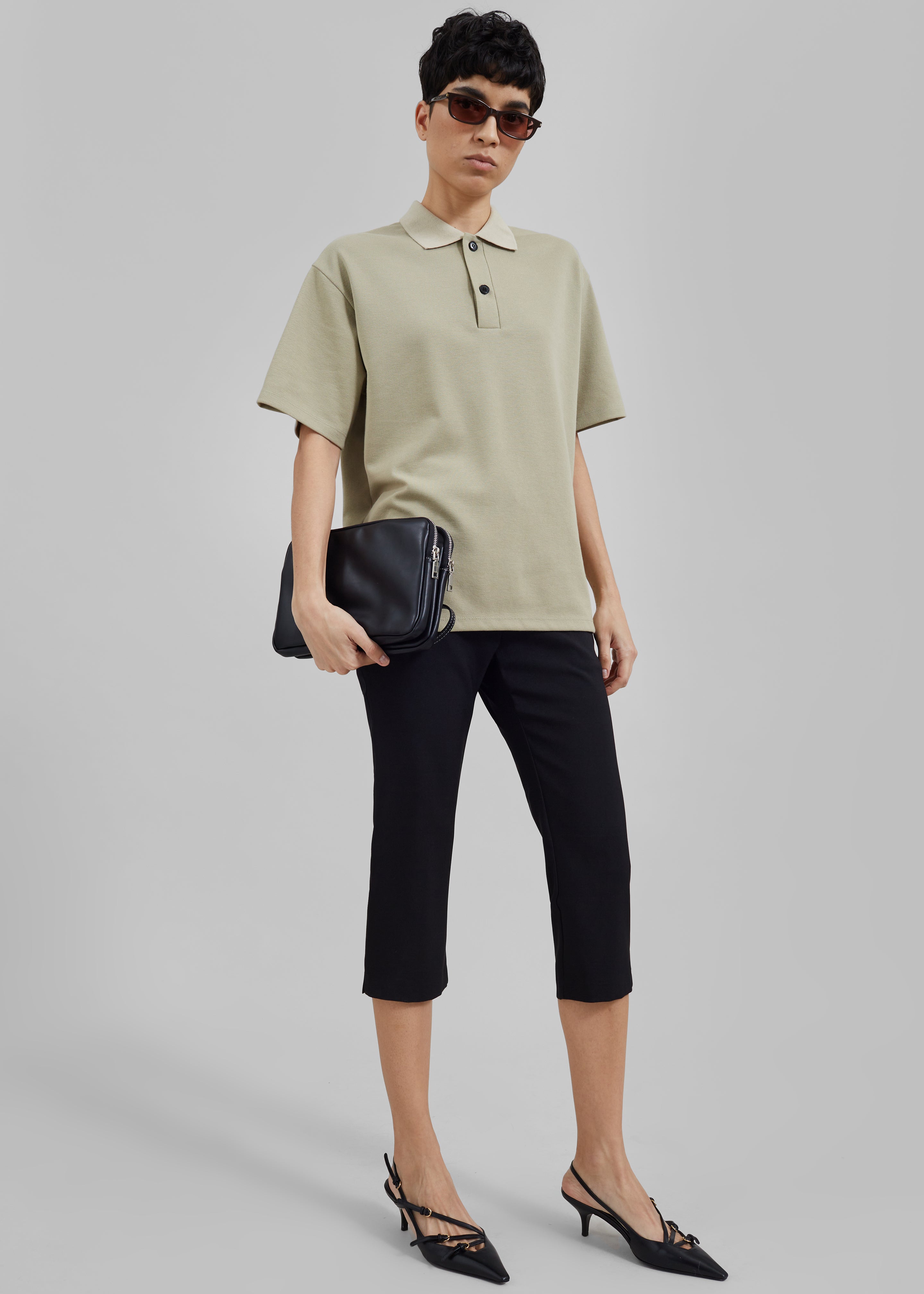 Dianne Polo Shirt - Khaki - 1