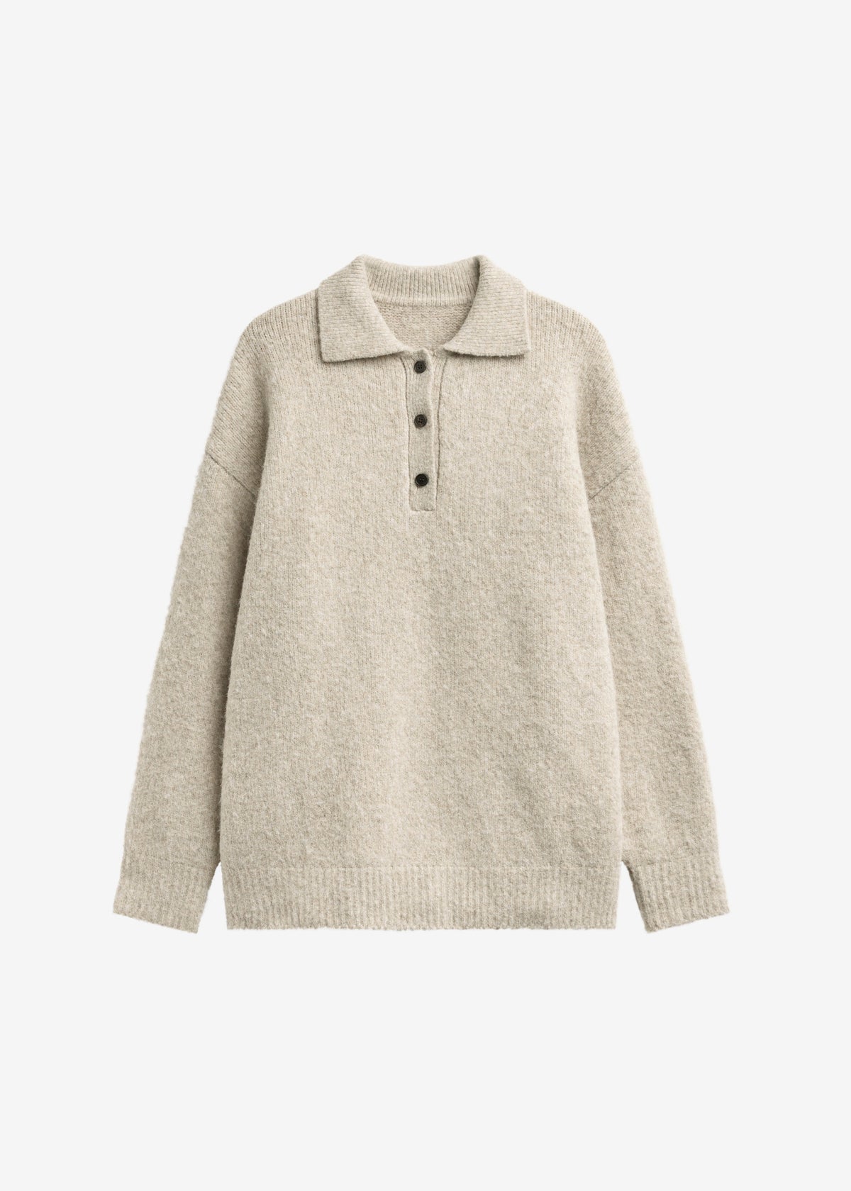 Dienne Polo Sweater - Beige - 10