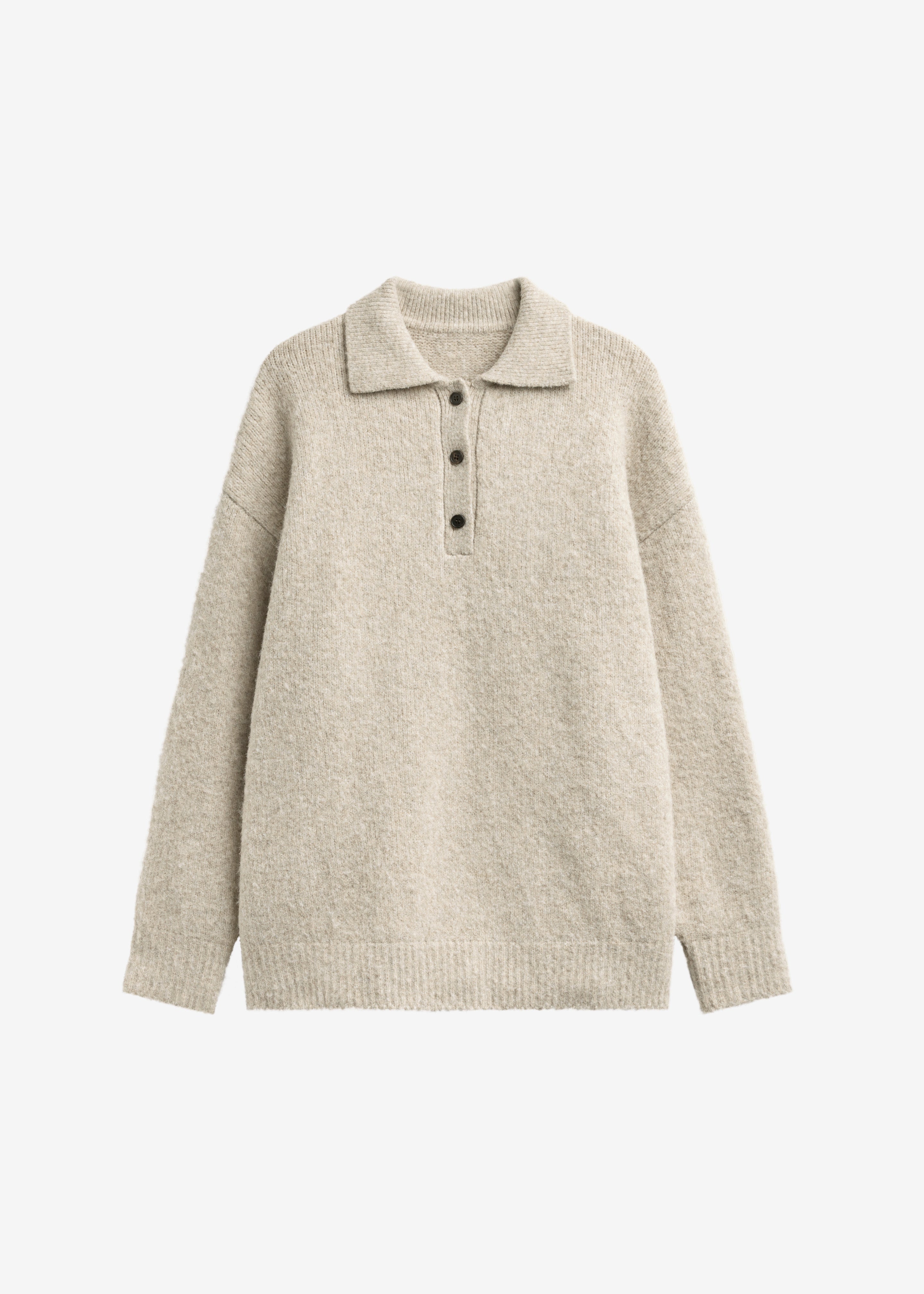Dienne Polo Sweater - Beige - 10
