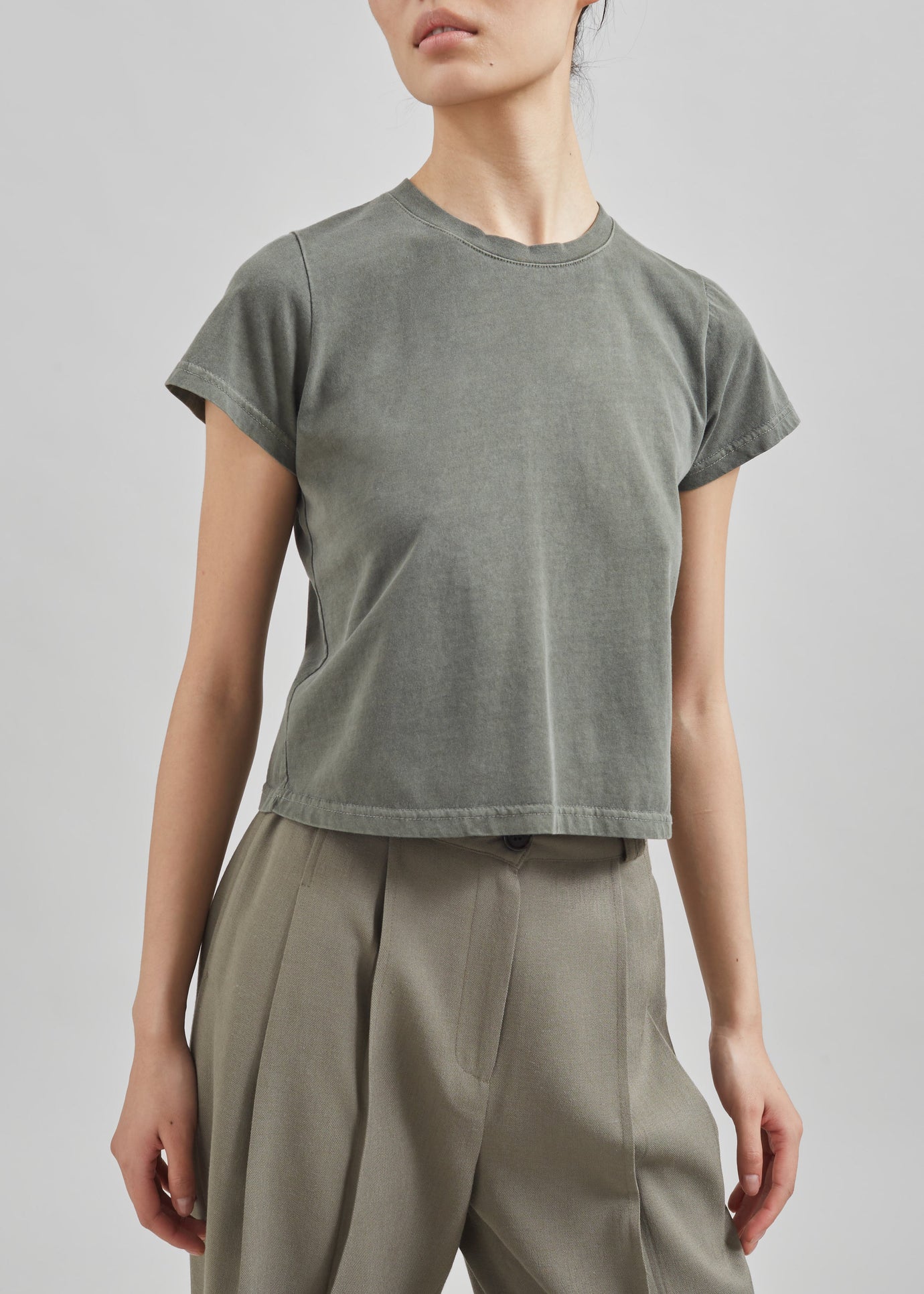 Dollie Tee - Khaki - 1