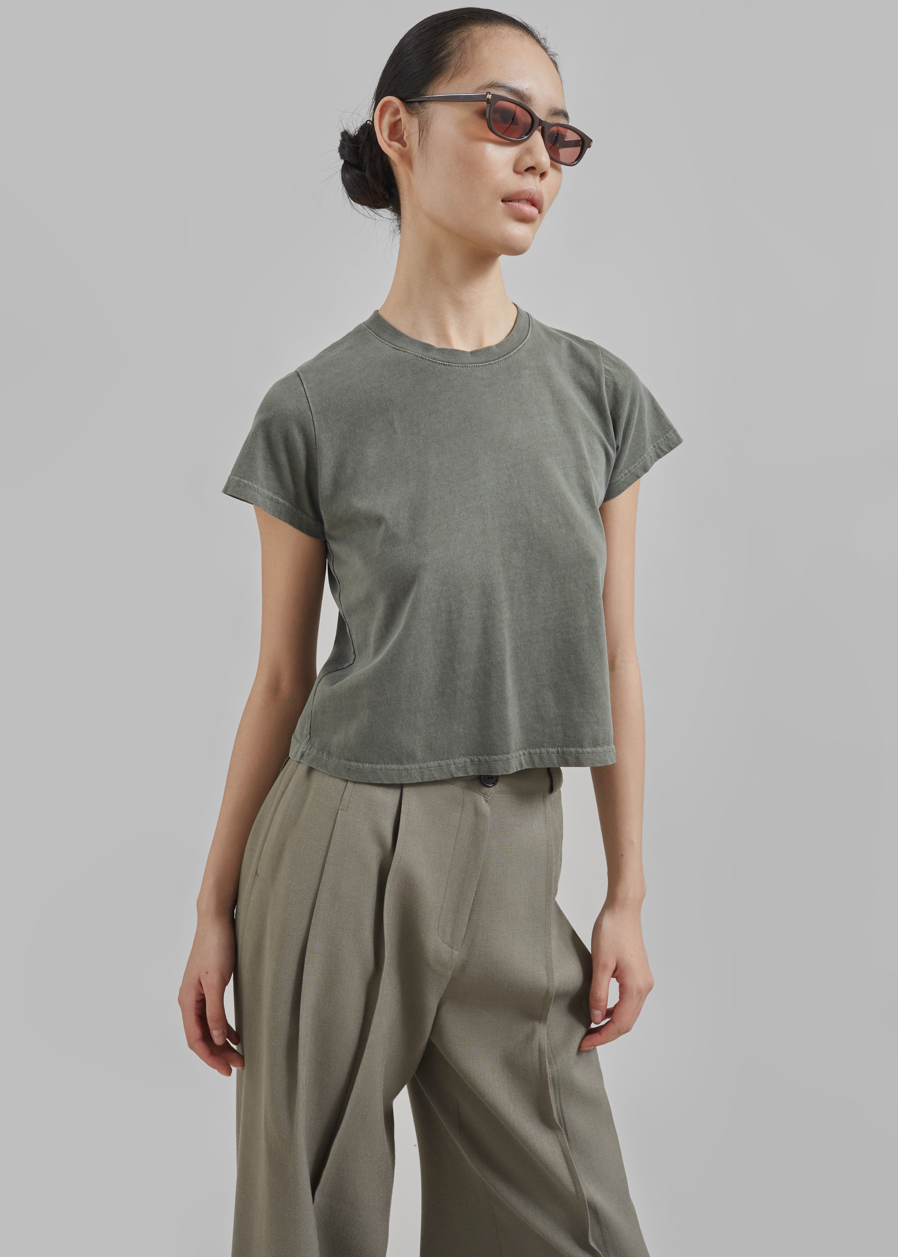 Dollie Tee - Khaki - 4