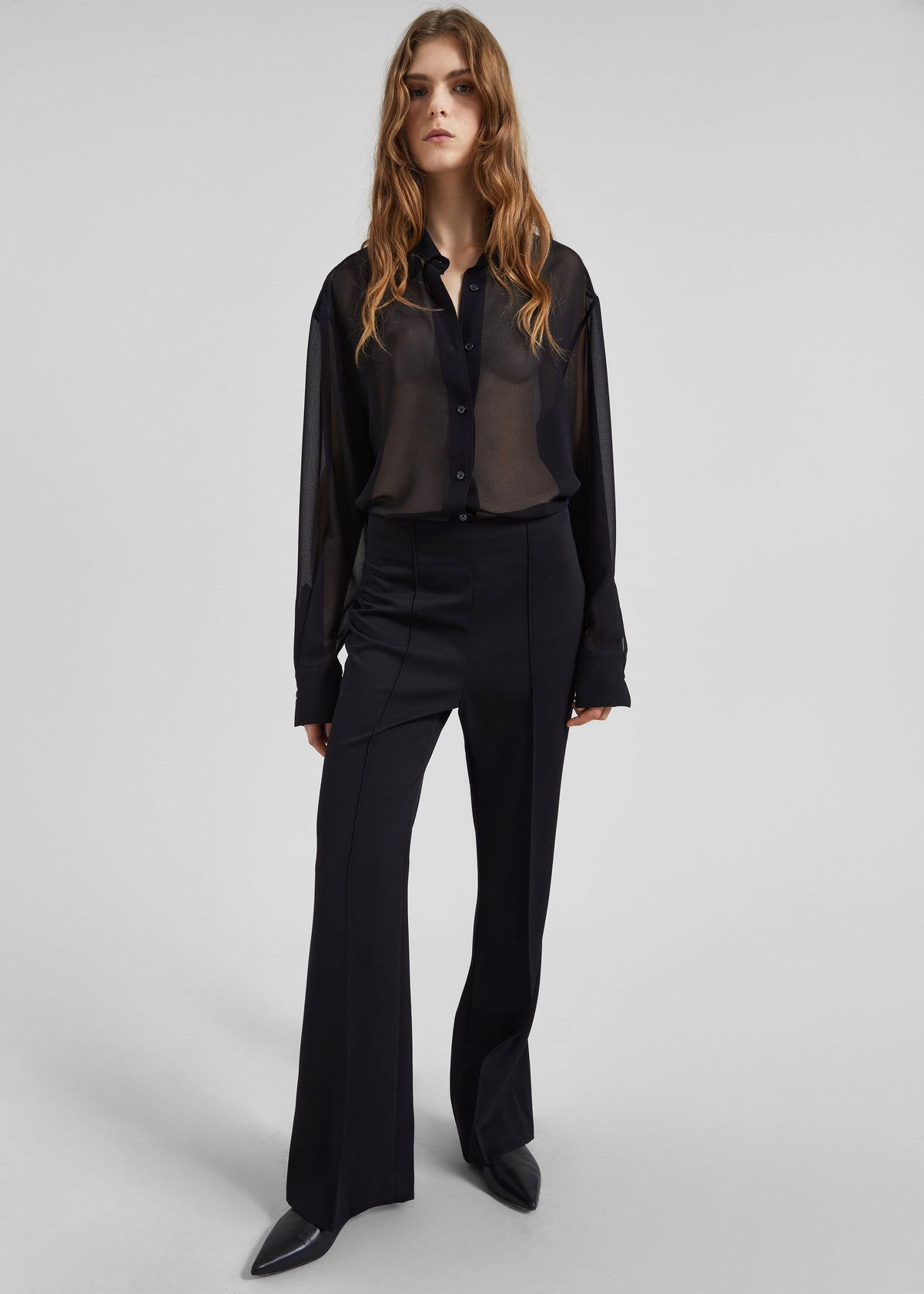 Dorotea Flared Pants - Black - 3