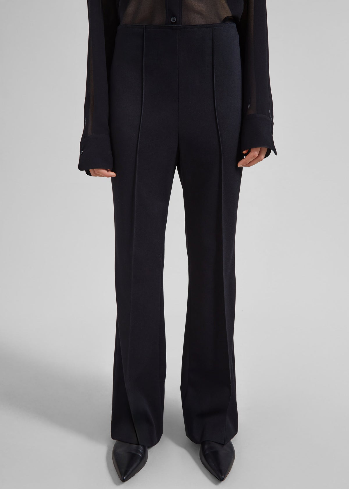 Dorotea Flared Pants - Black - 4