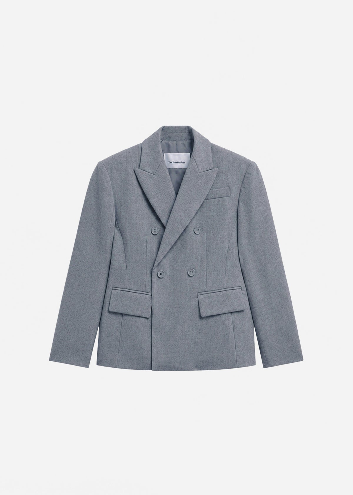 Doyer Cinched Blazer - Light Grey - 7