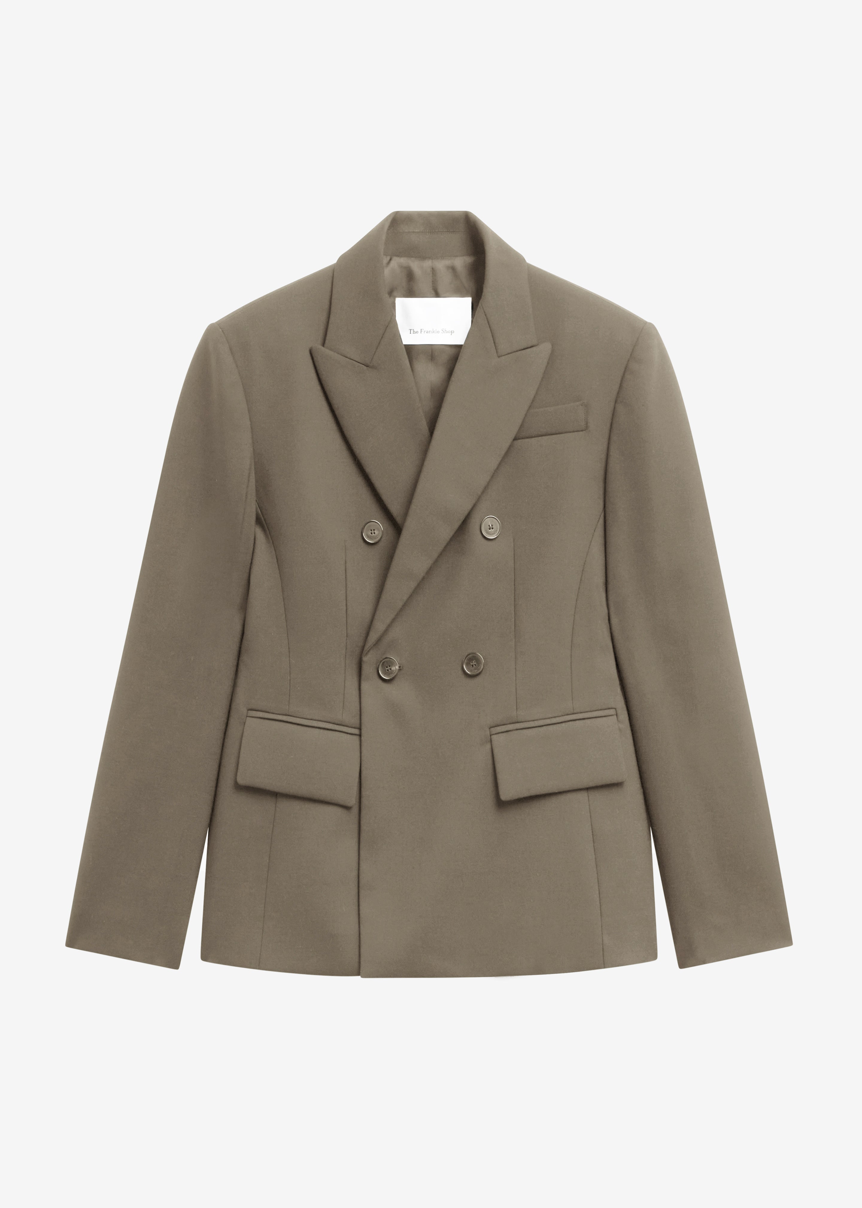 Doyer Cinched Blazer - Moss Green - 6