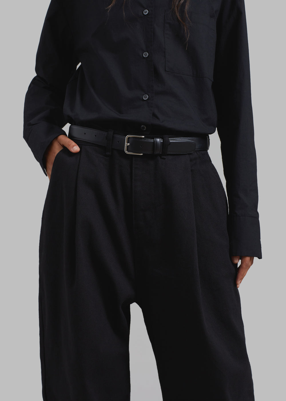 Drew Denim Pants - Black - 1