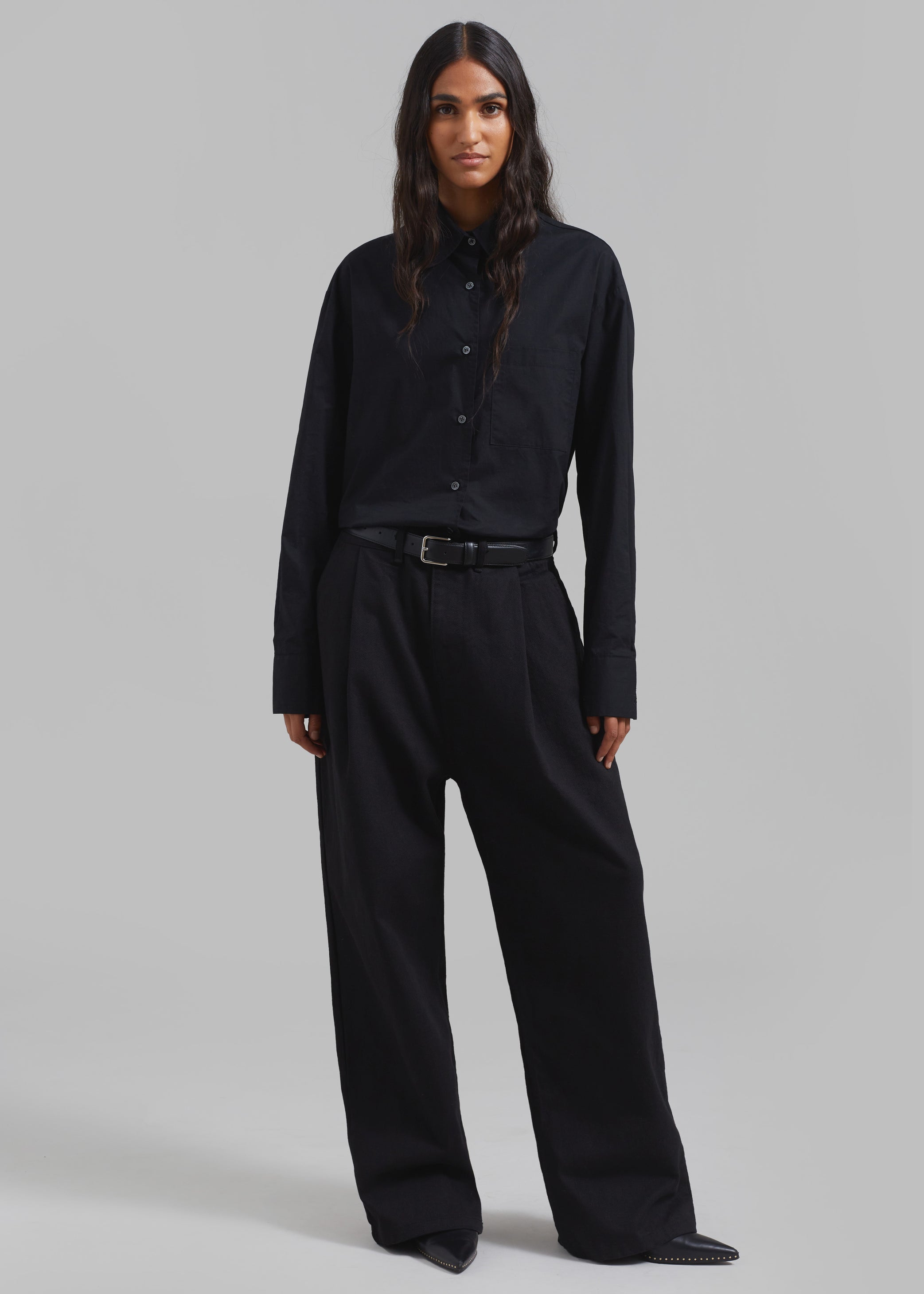 Shop the look image for Drew Denim Pants - Black