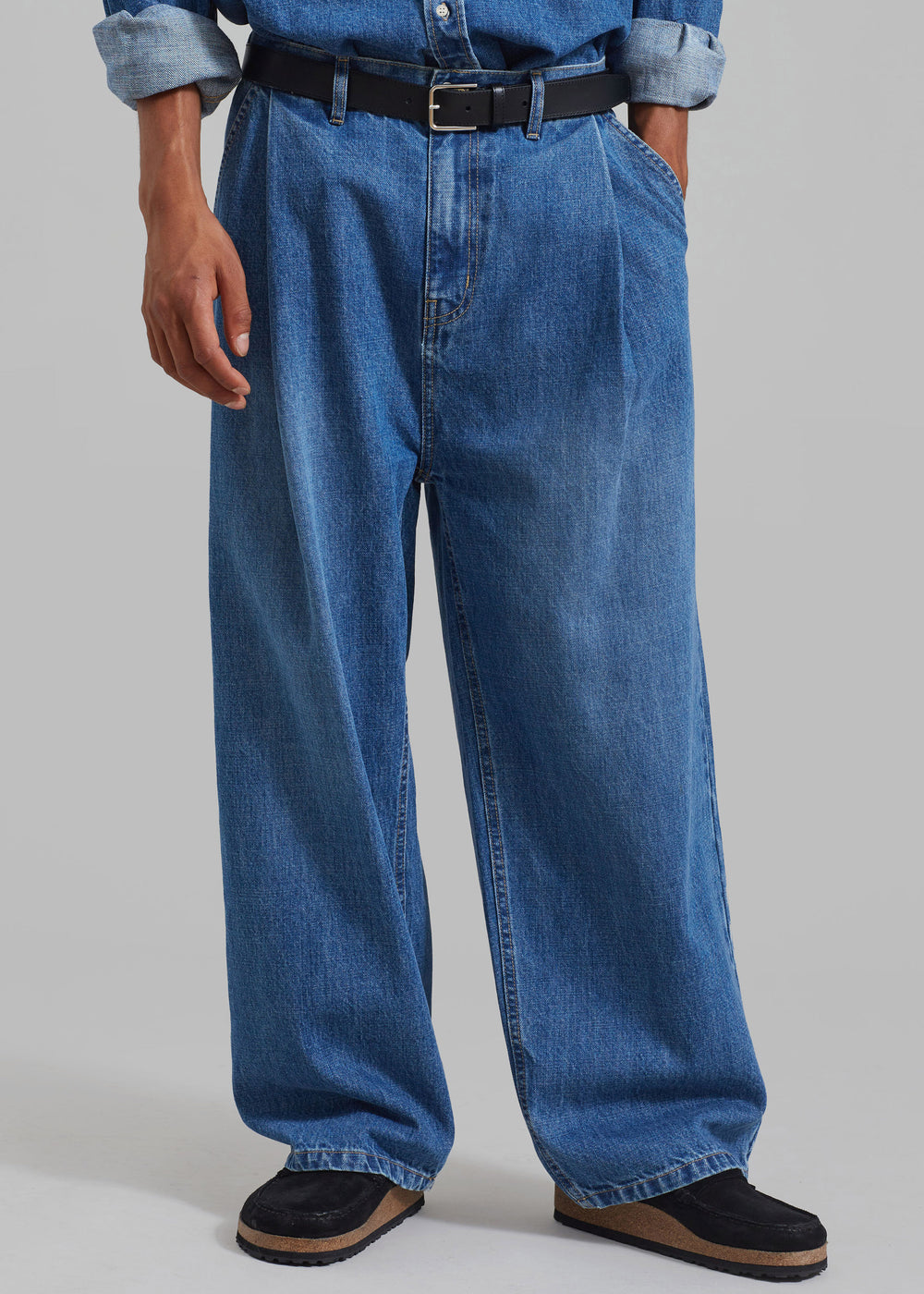 Drew Denim Pants - Medium Wash