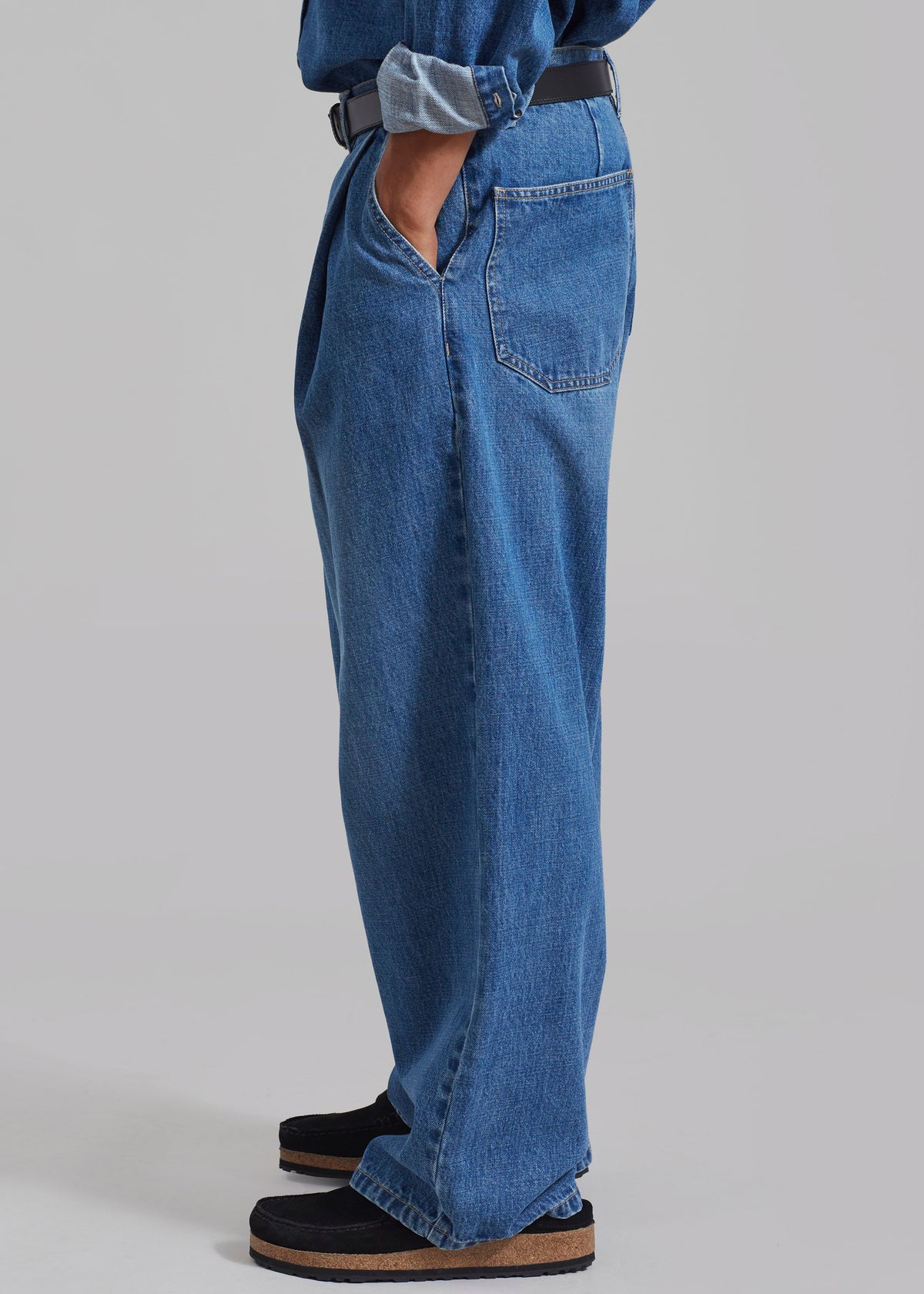 Drew Denim Pants - Medium Wash - 5