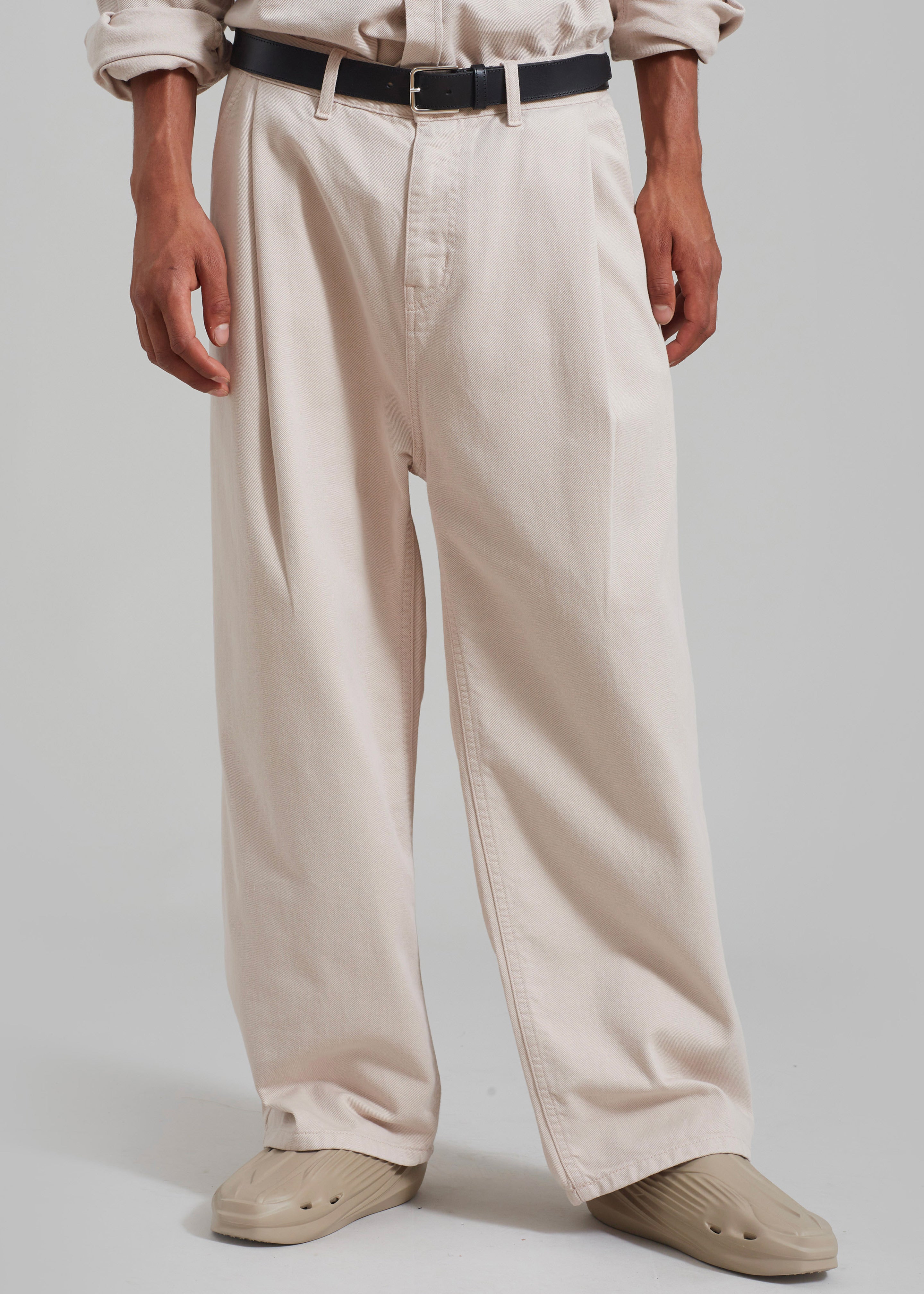 Drew Denim Pants - Natural – The Frankie Shop Europe