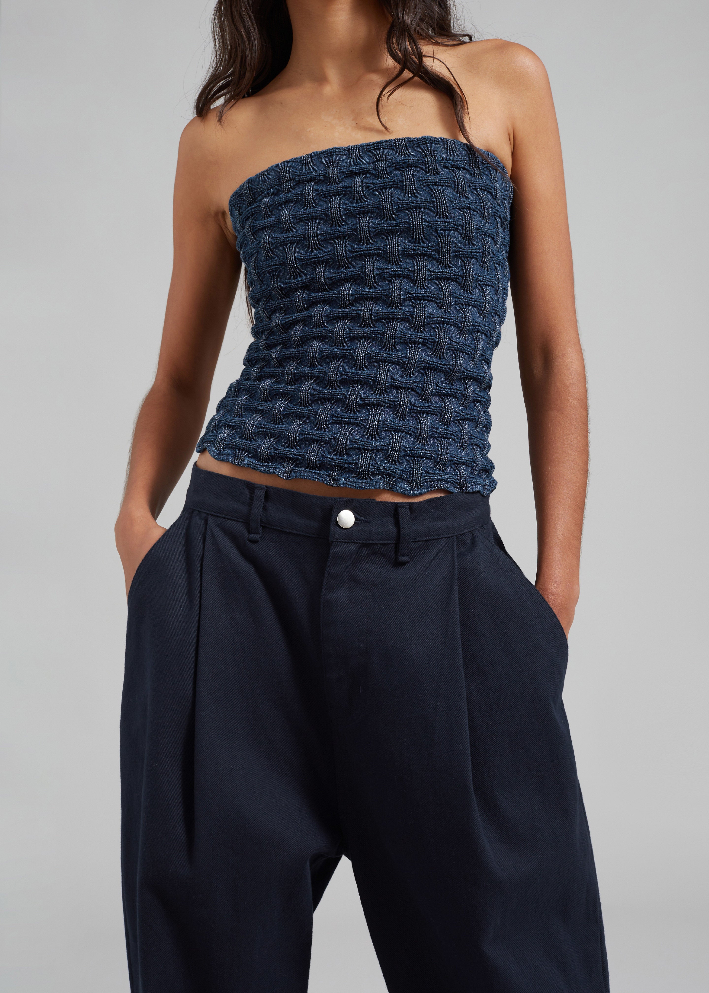 Drew Denim Pants - Navy - 7