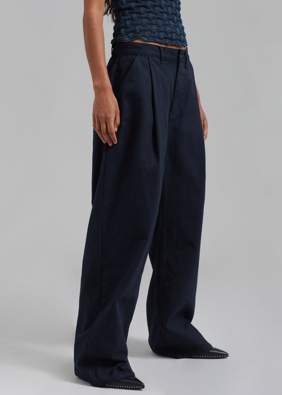 Drew Denim Pants - Navy - 4
