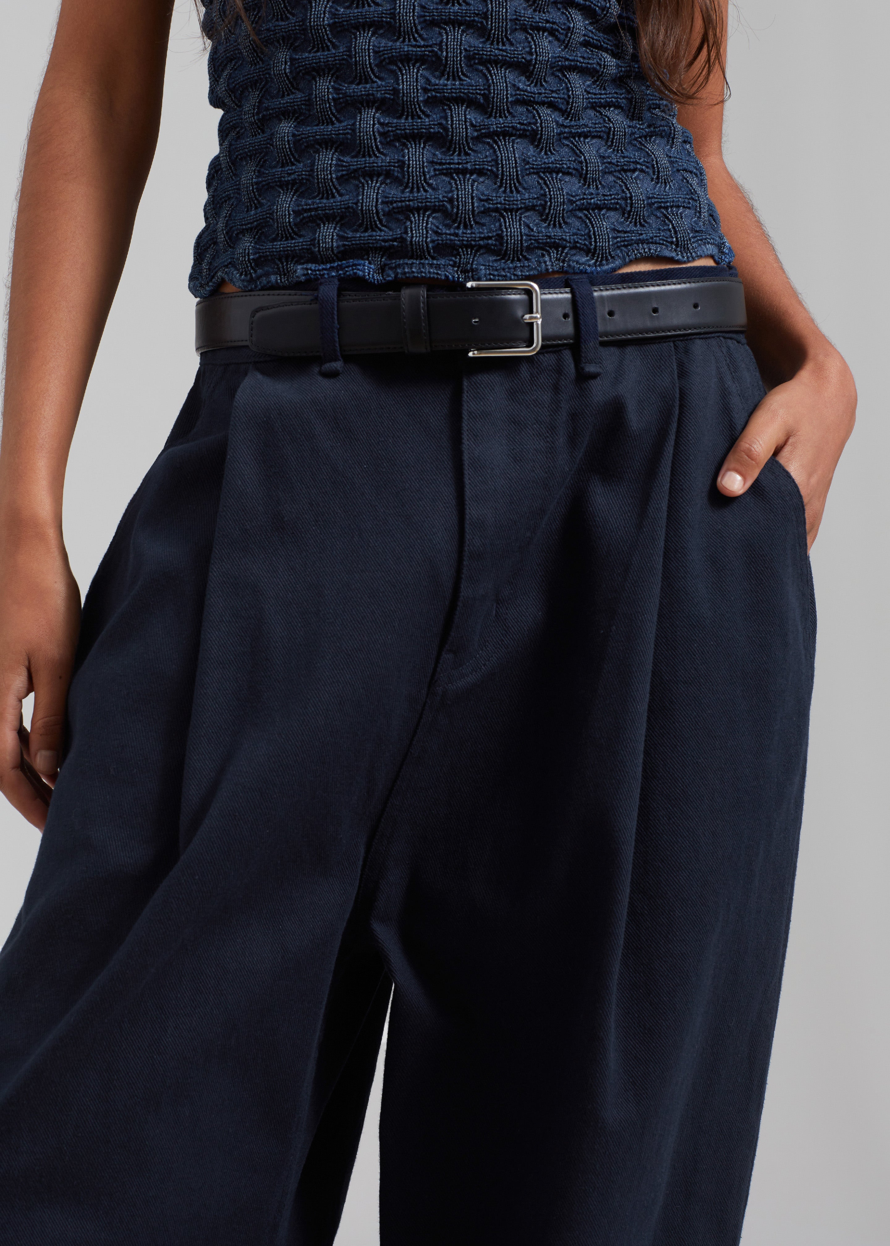Drew Denim Pants - Navy - 2