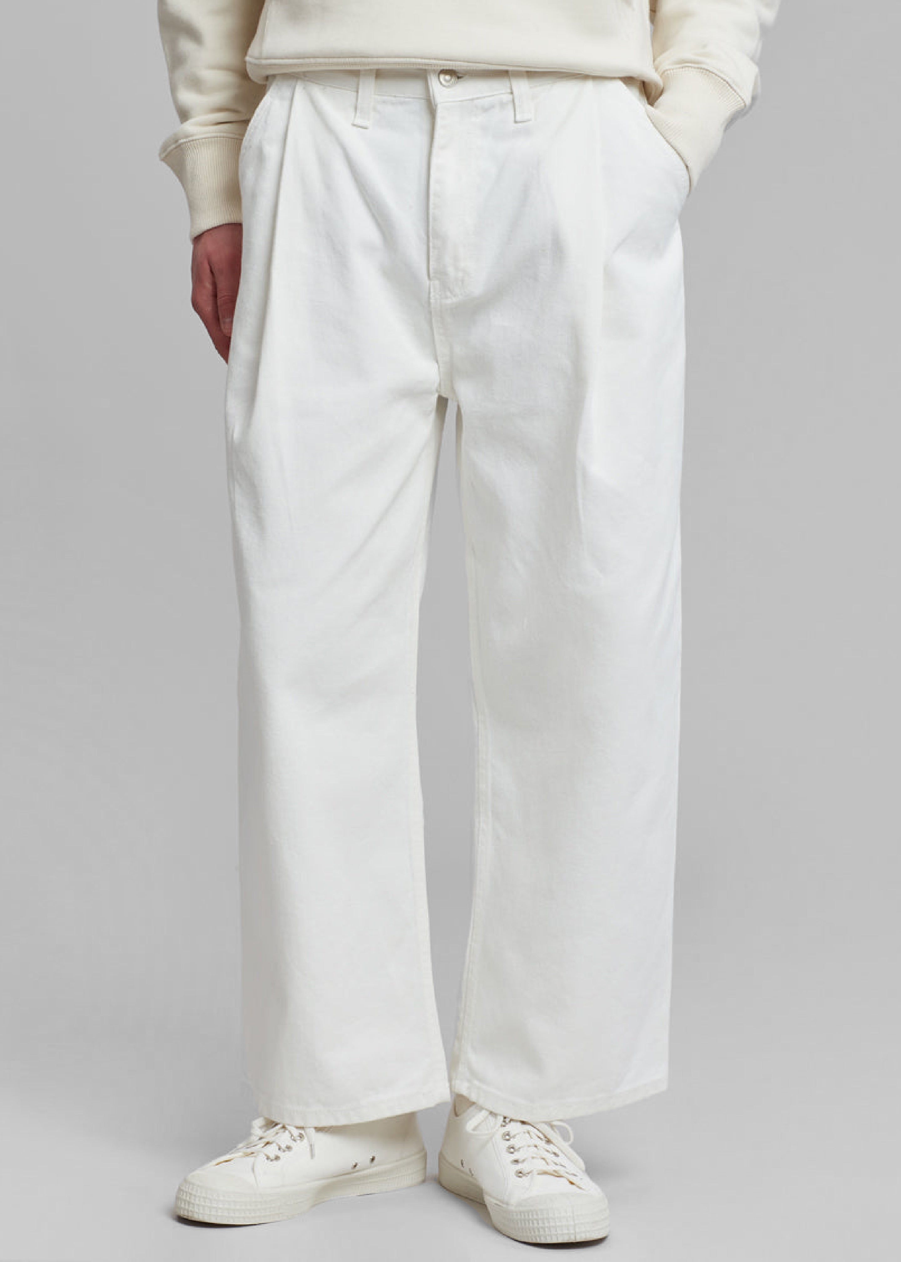 Drew Denim Pants - White - 8 - [gender-male]