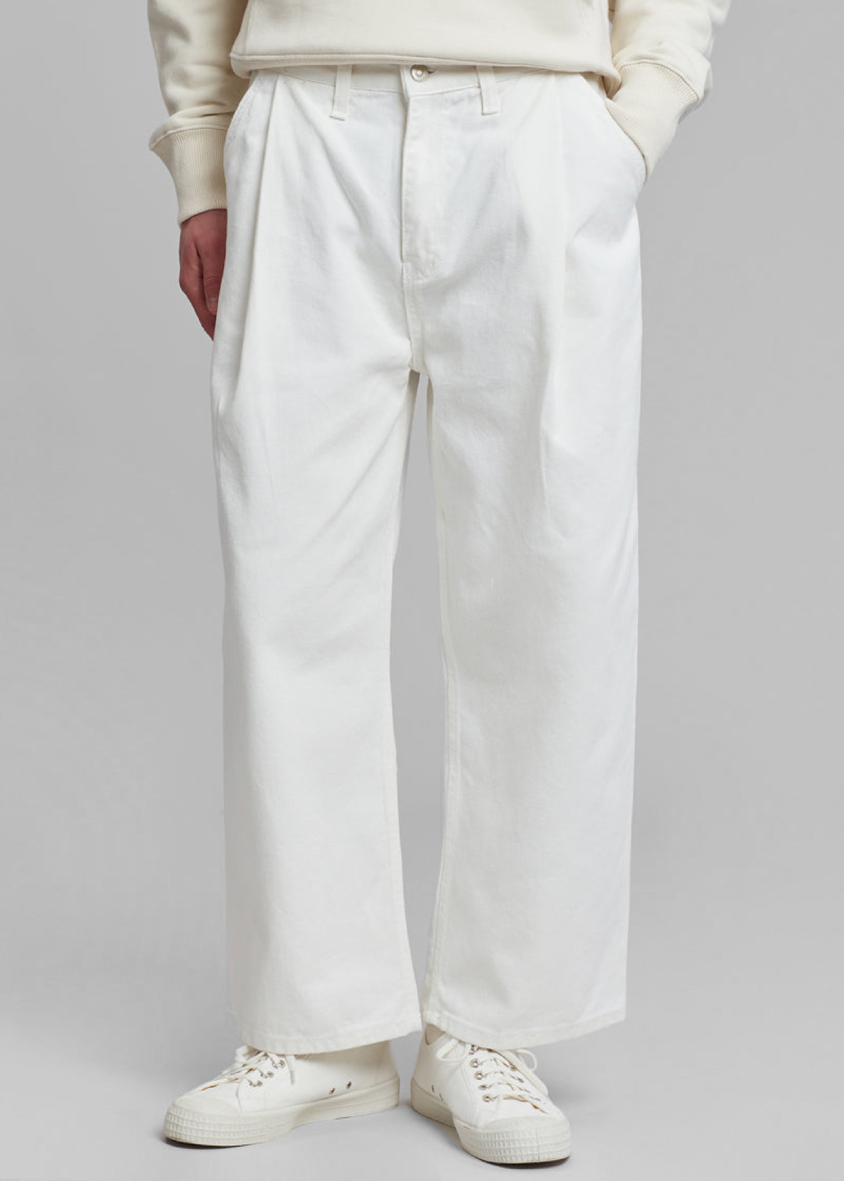 Drew Denim Pants - White - 7 - [gender-male]