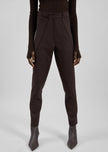 Dune Panelled Pants - Dark Brown