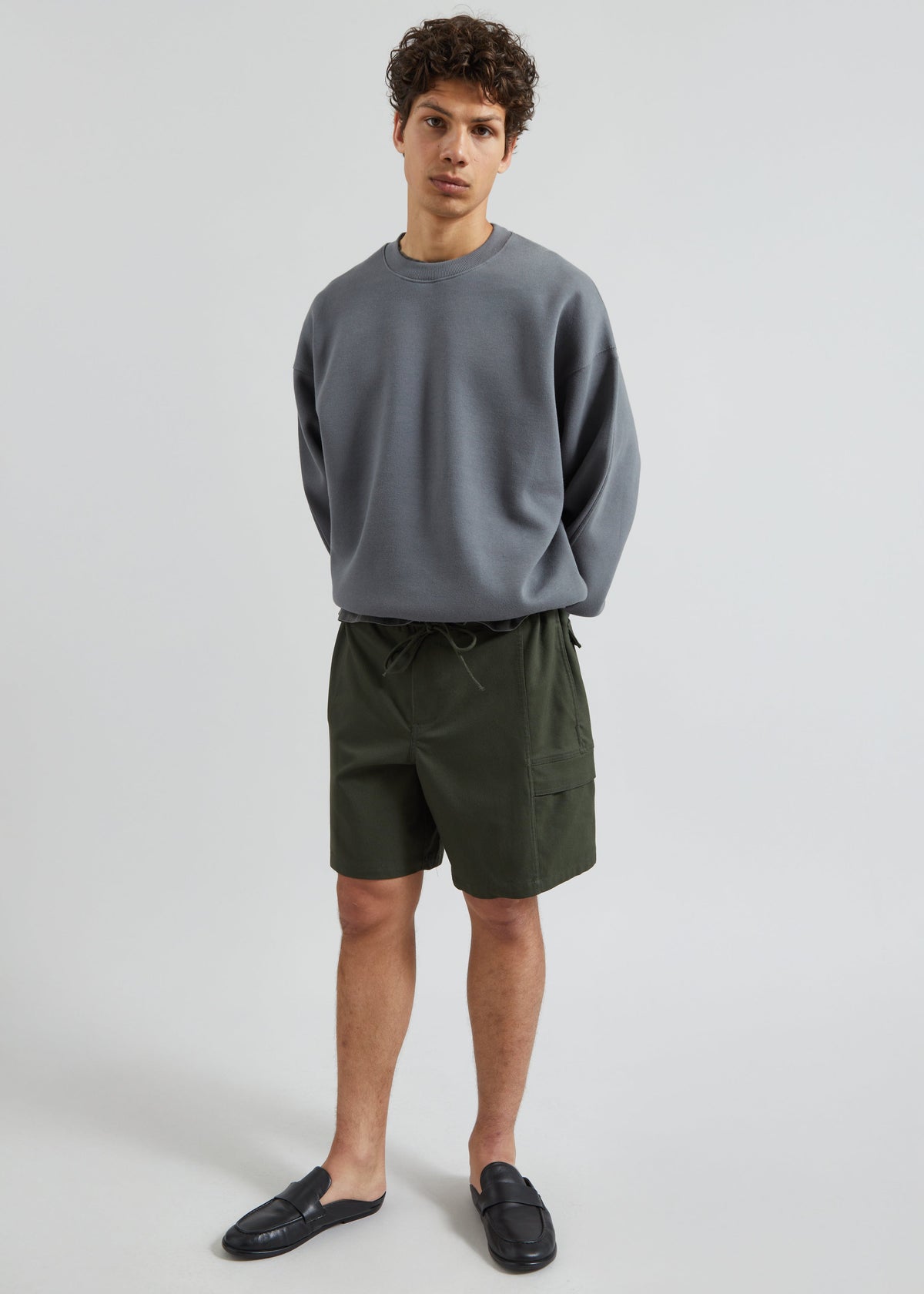 Sweatshirt Dunloy oversize - Gris - 4