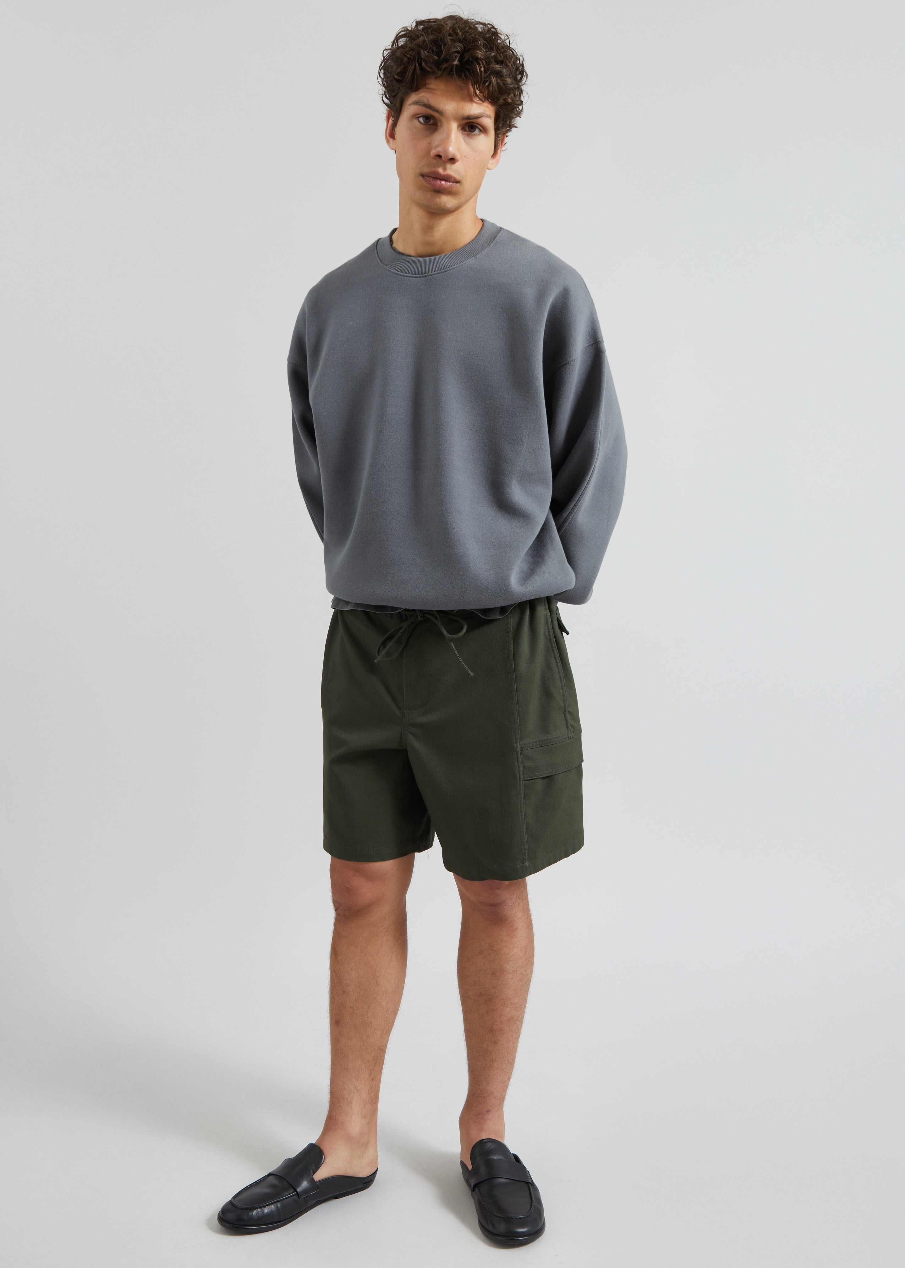 Sweatshirt Dunloy oversize - Gris - 4