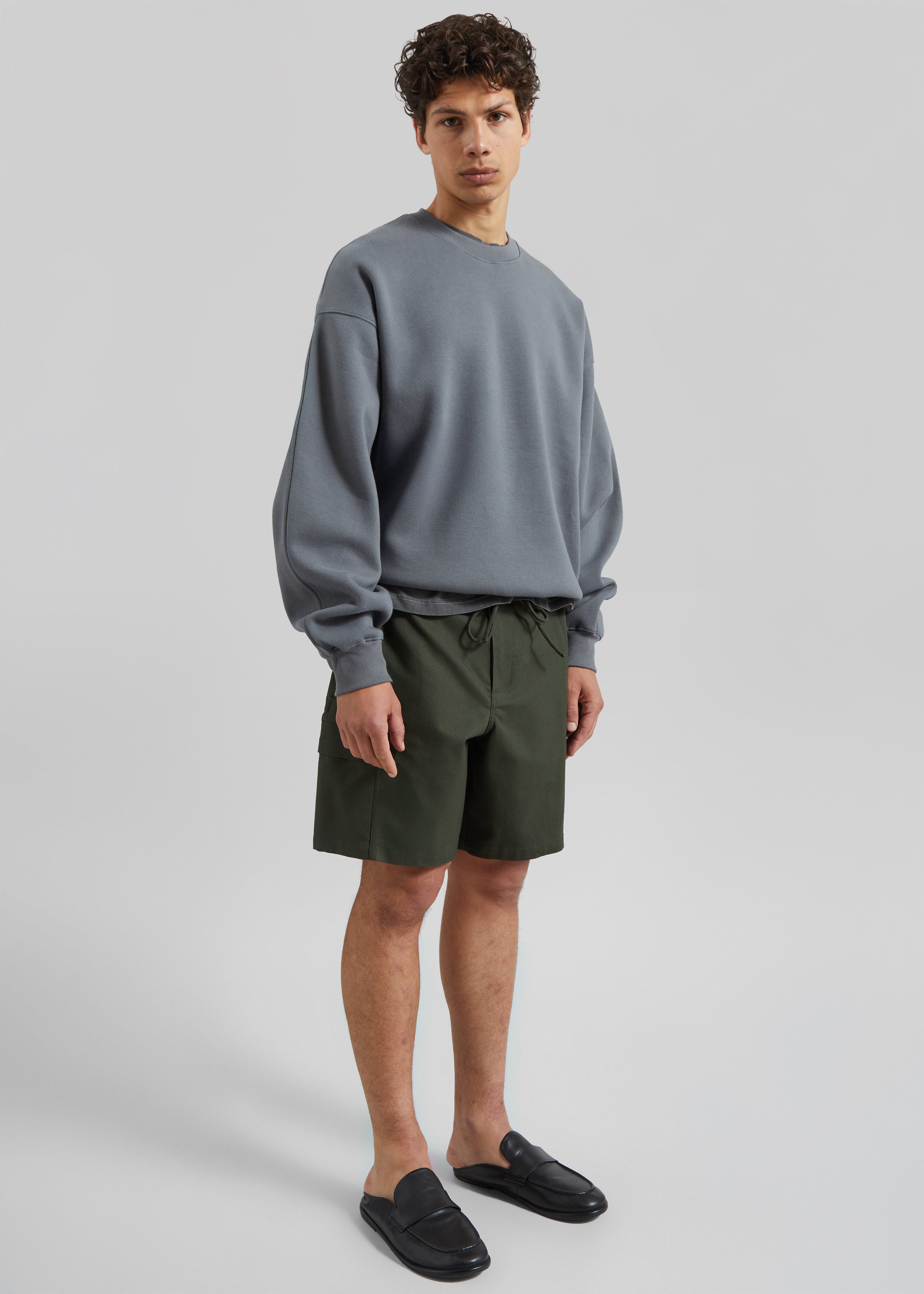 Sweatshirt Dunloy oversize - Gris - 2