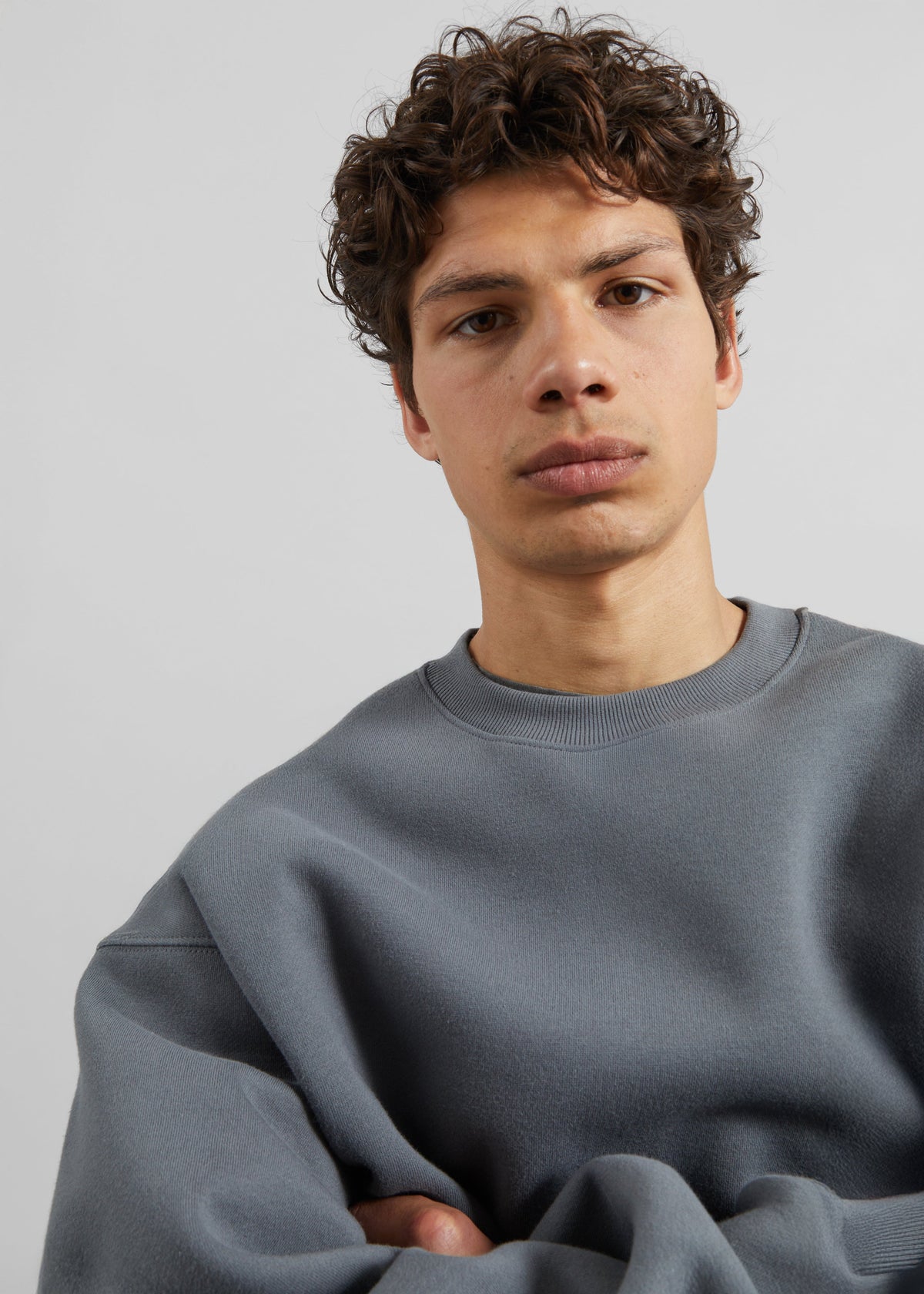 Sweatshirt Dunloy oversize - Gris - 3