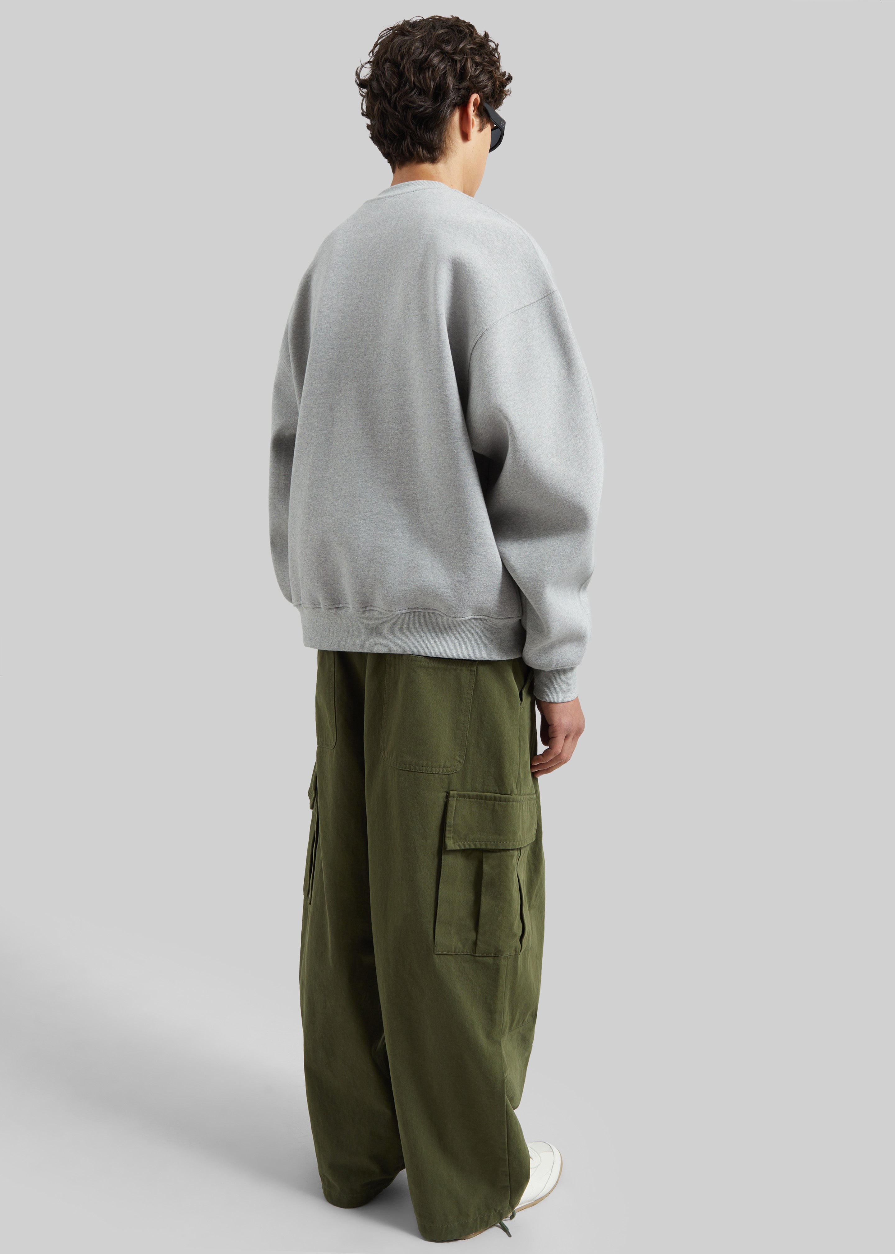 Sweatshirt Dunloy oversize - Gris clair - 5
