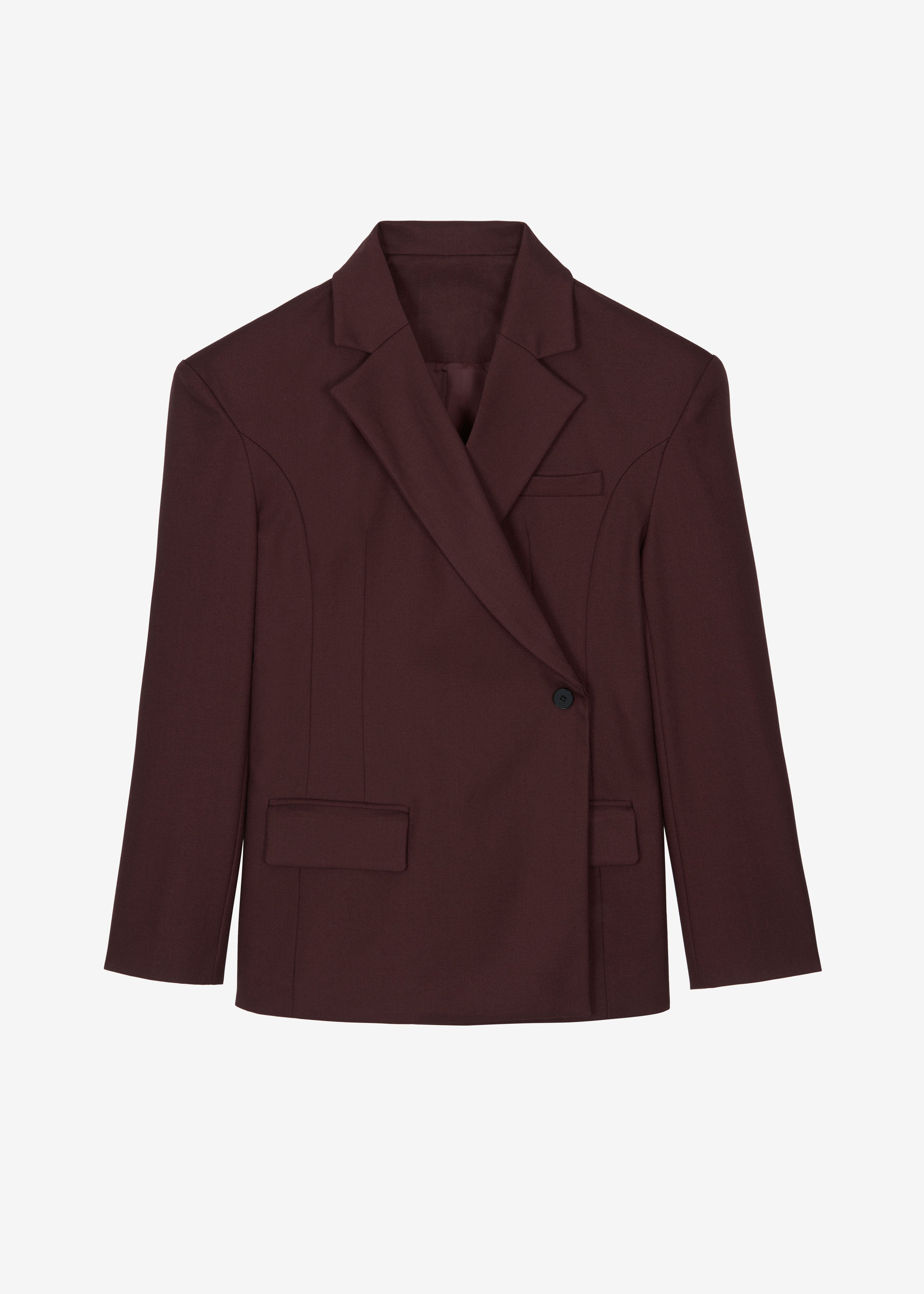 Durham Crossover Blazer - Burgundy - 8