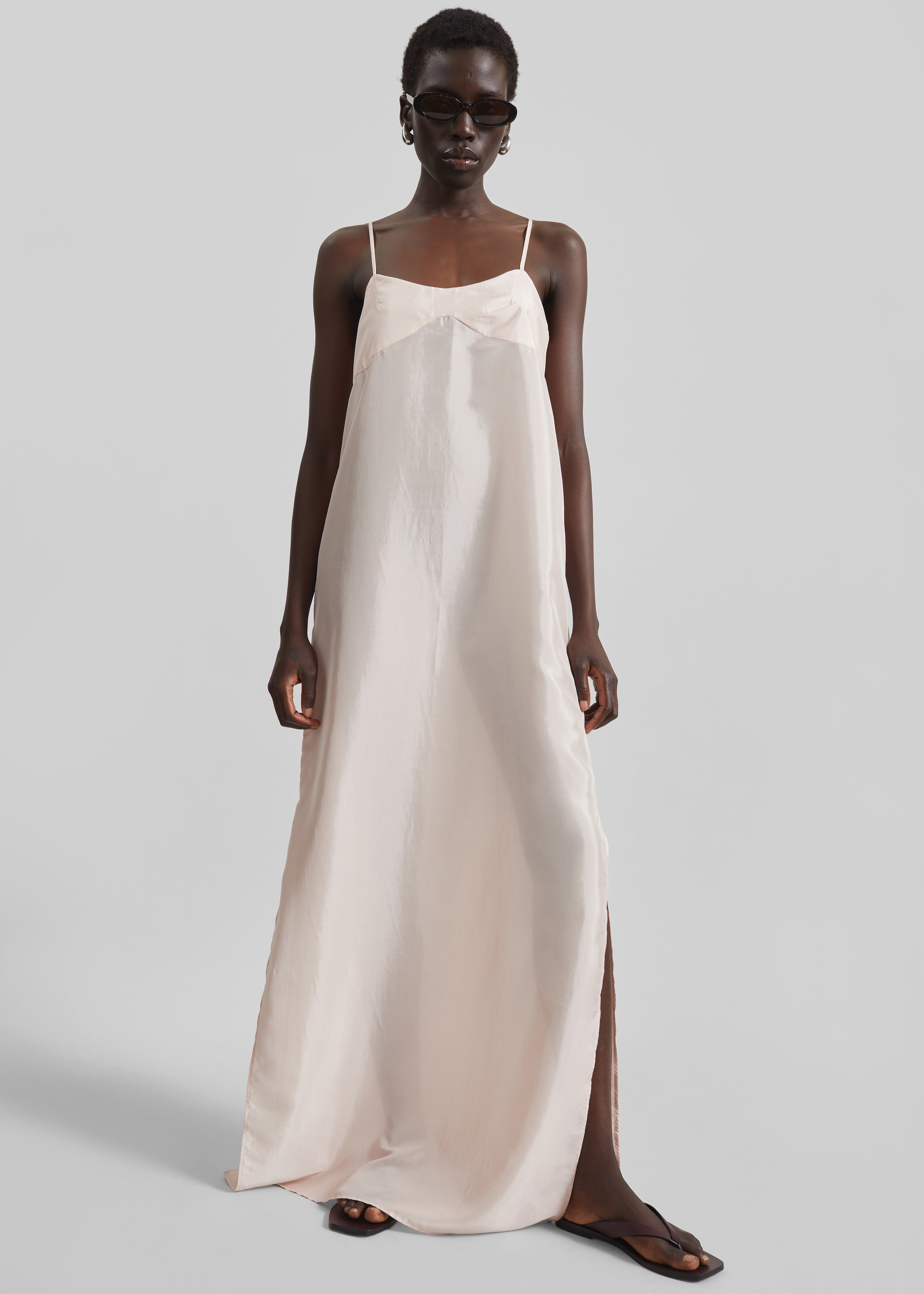 Dylana Sleeveless Maxi Dress - Faded Pink - 4