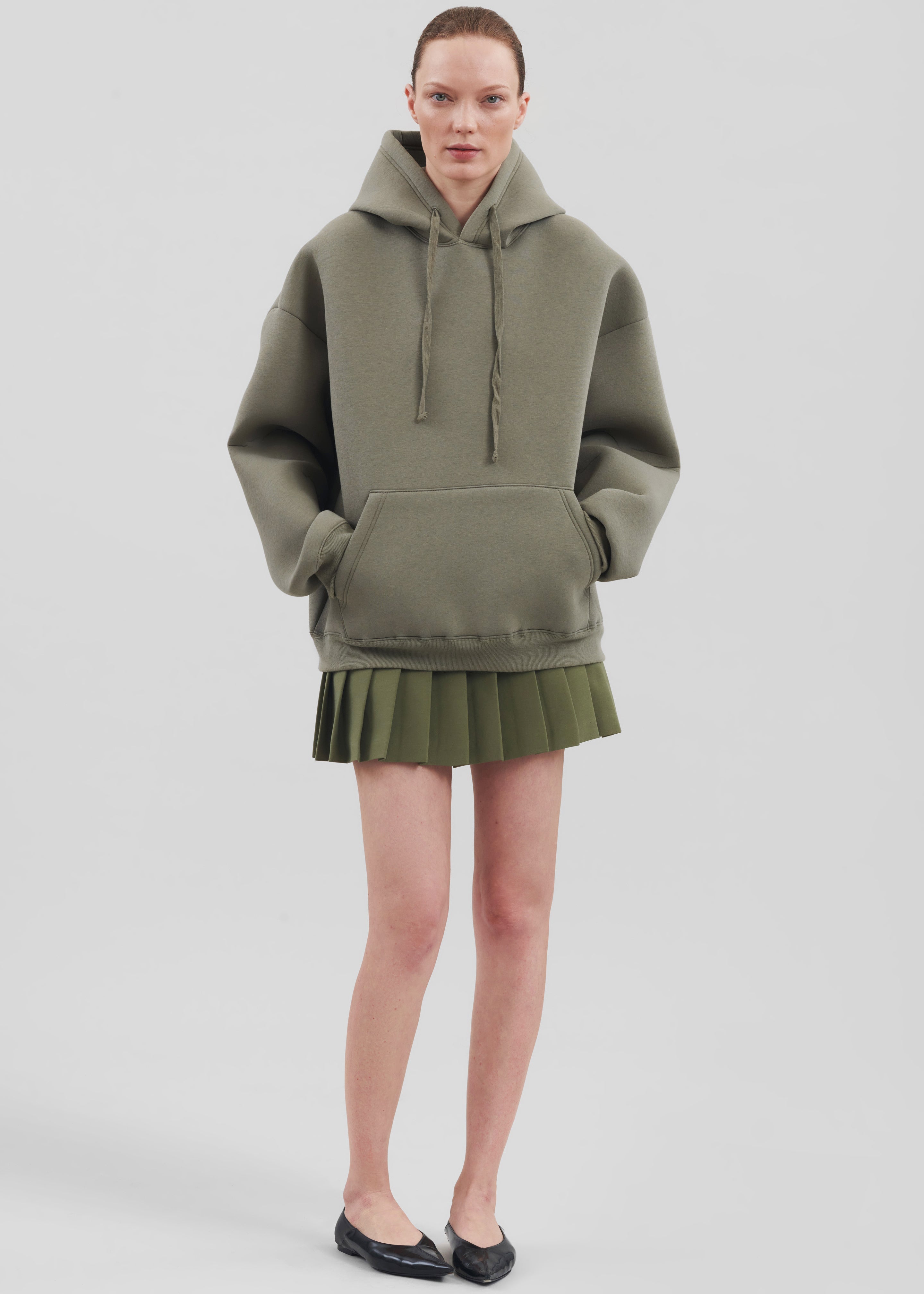 Easton Oversized Hoodie - Khaki - 7