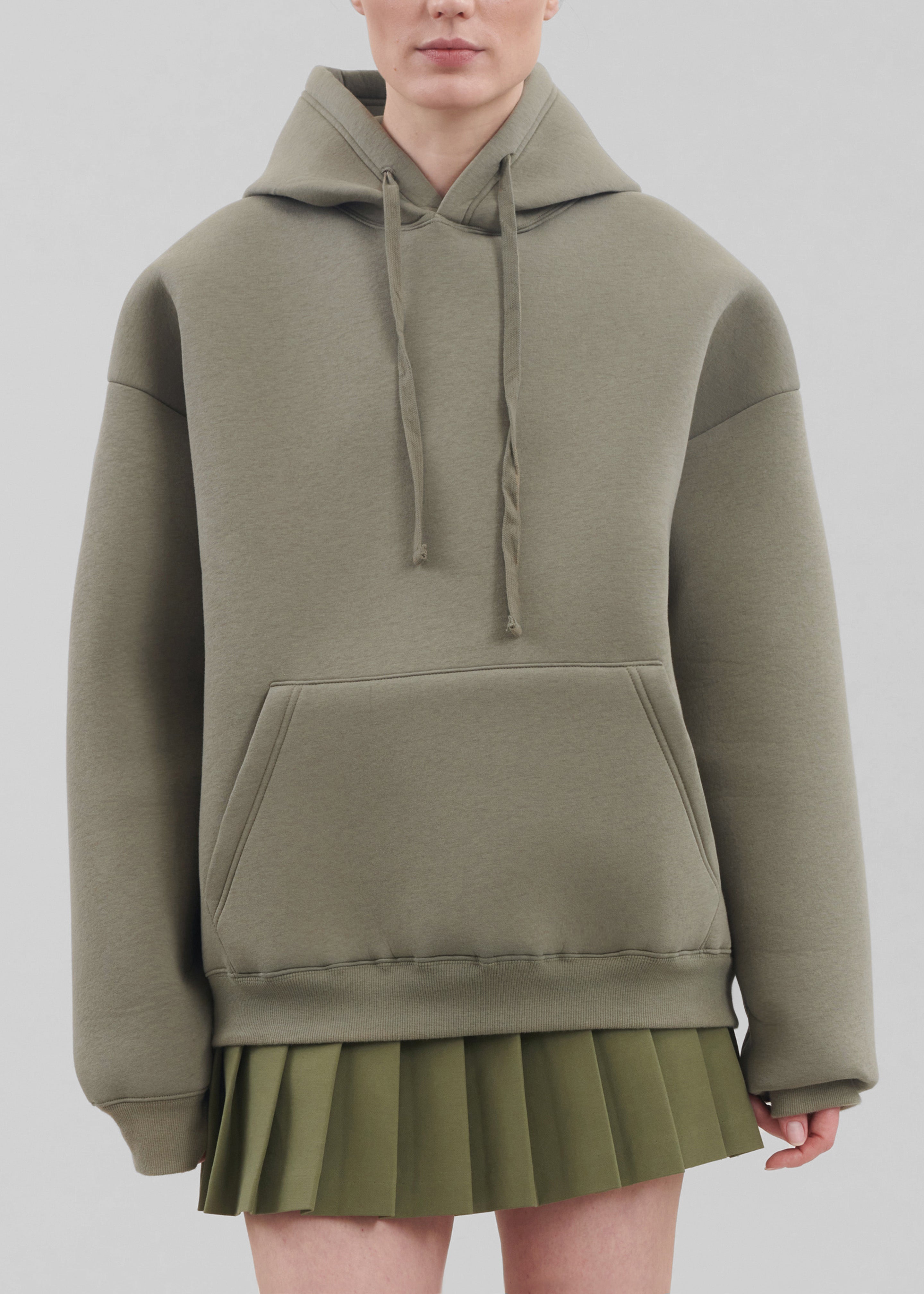 Easton Oversized Hoodie - Khaki - 8