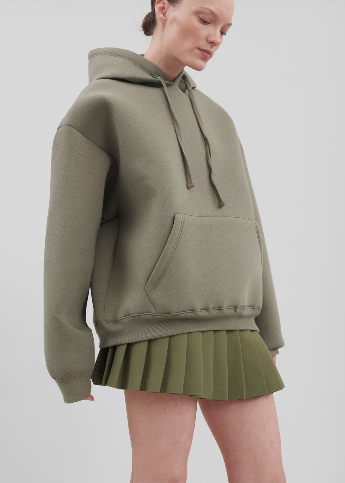 Easton Oversized Hoodie - Khaki - 9