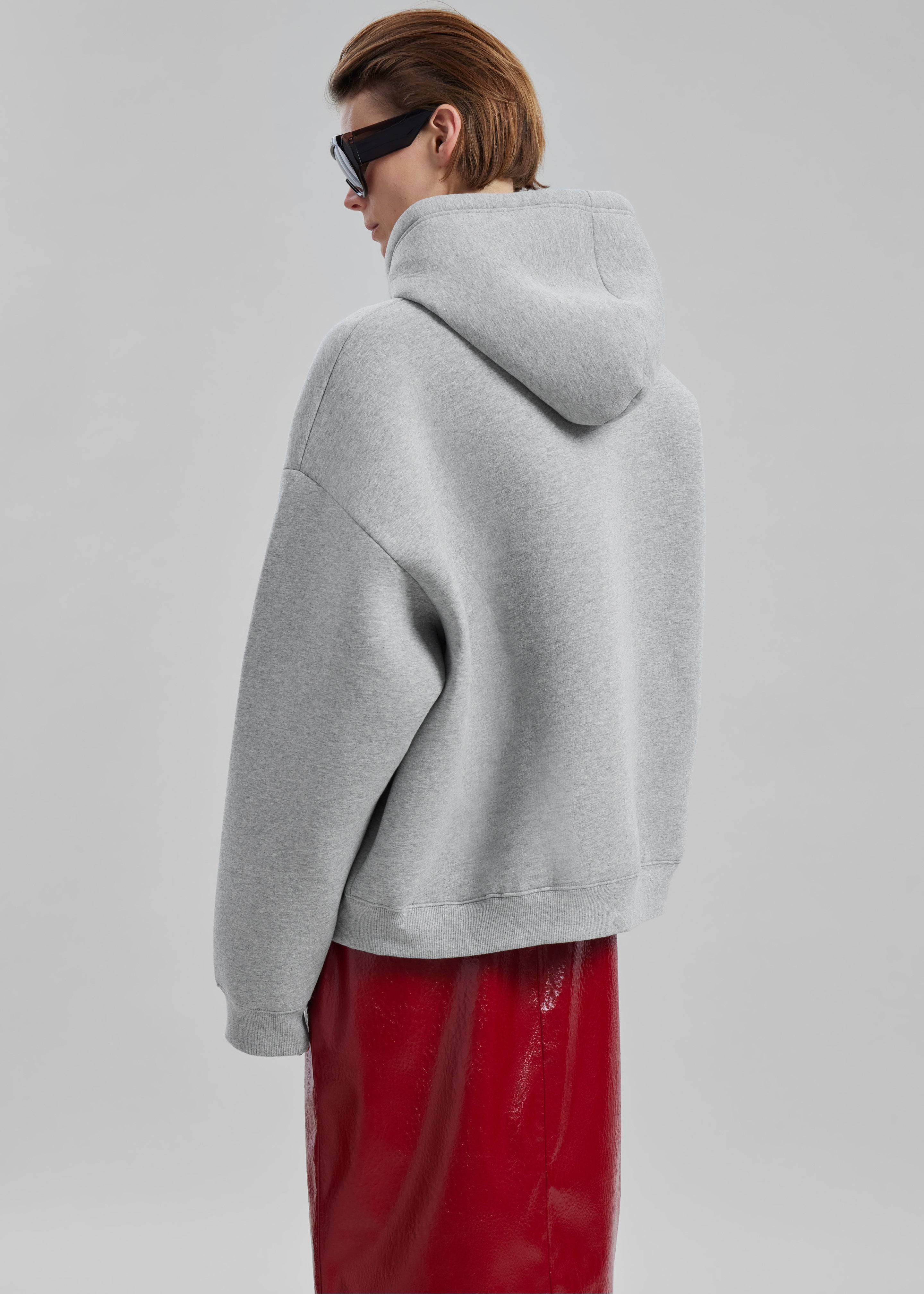 Easton Oversized Hoodie Light Grey Frankie Shop Europe