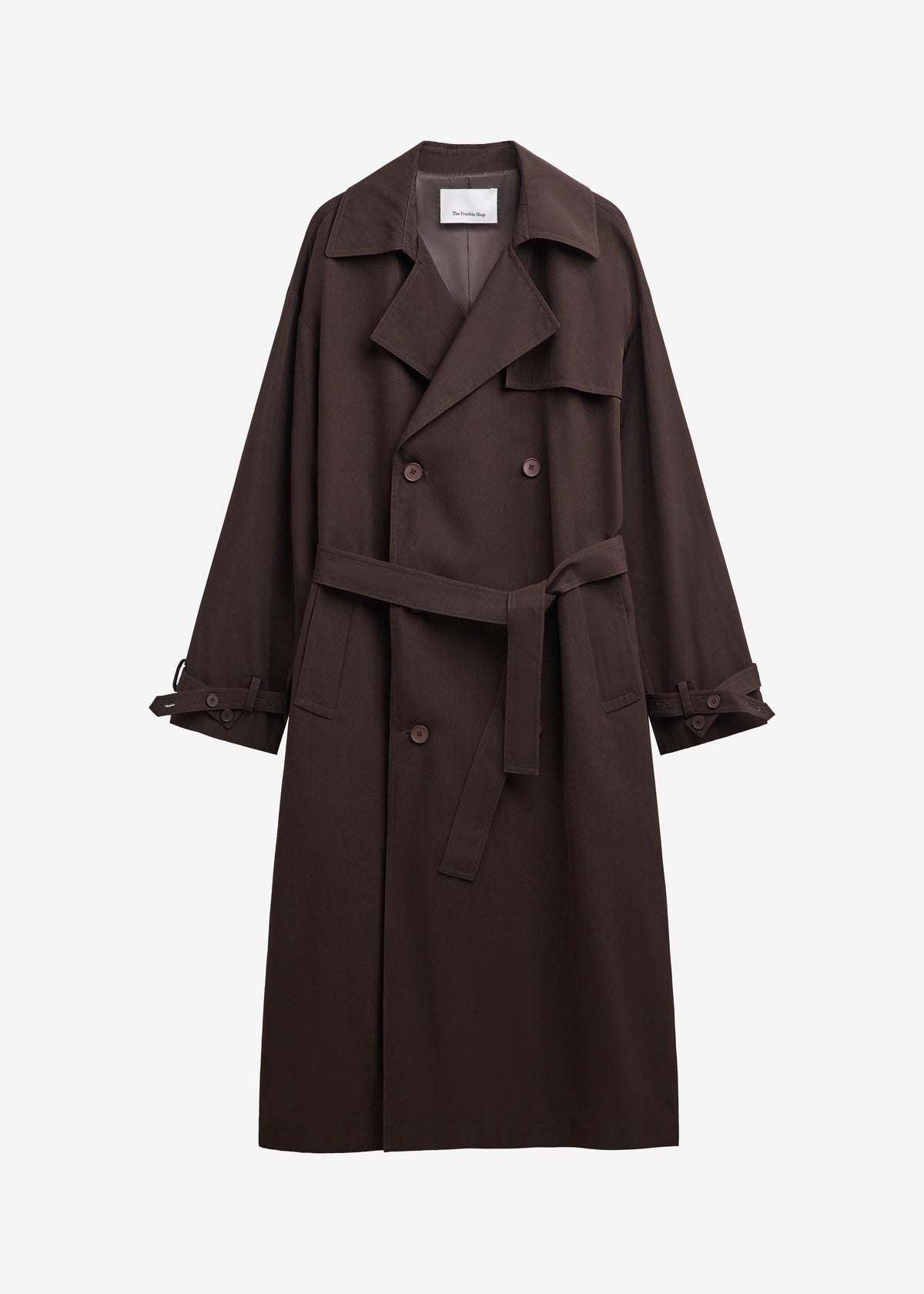 Edris Trench Coat - Brown - 7