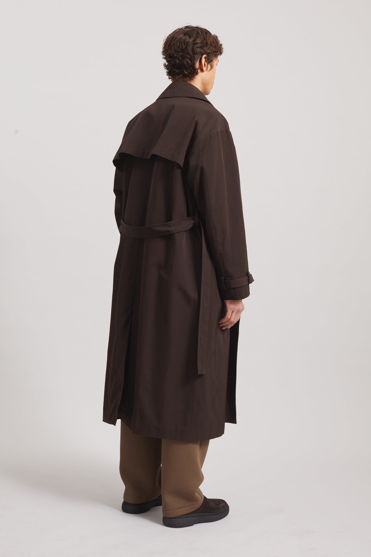 Edris Trench Coat - Brown - 6