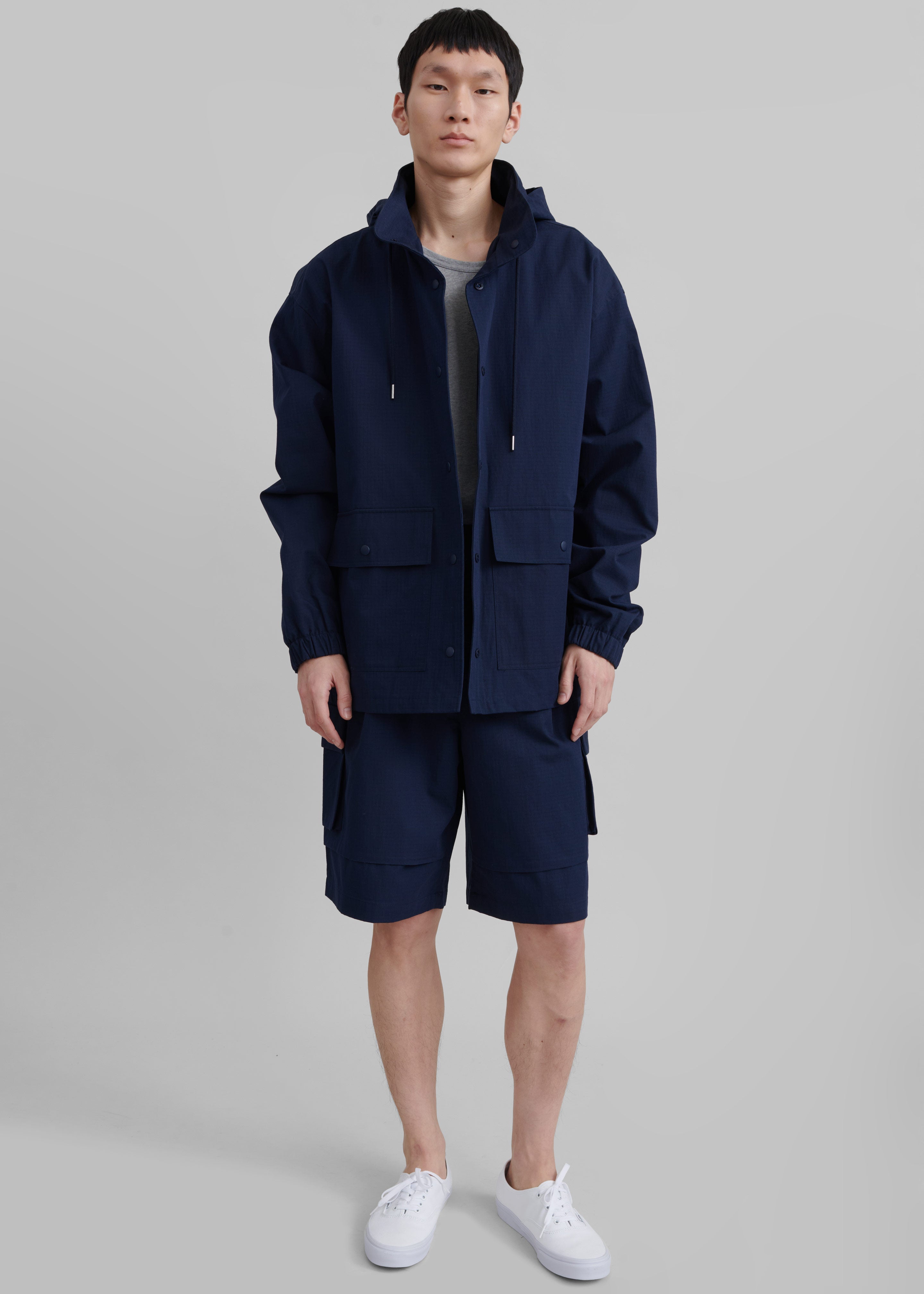 Edward Anorak - Navy - 3