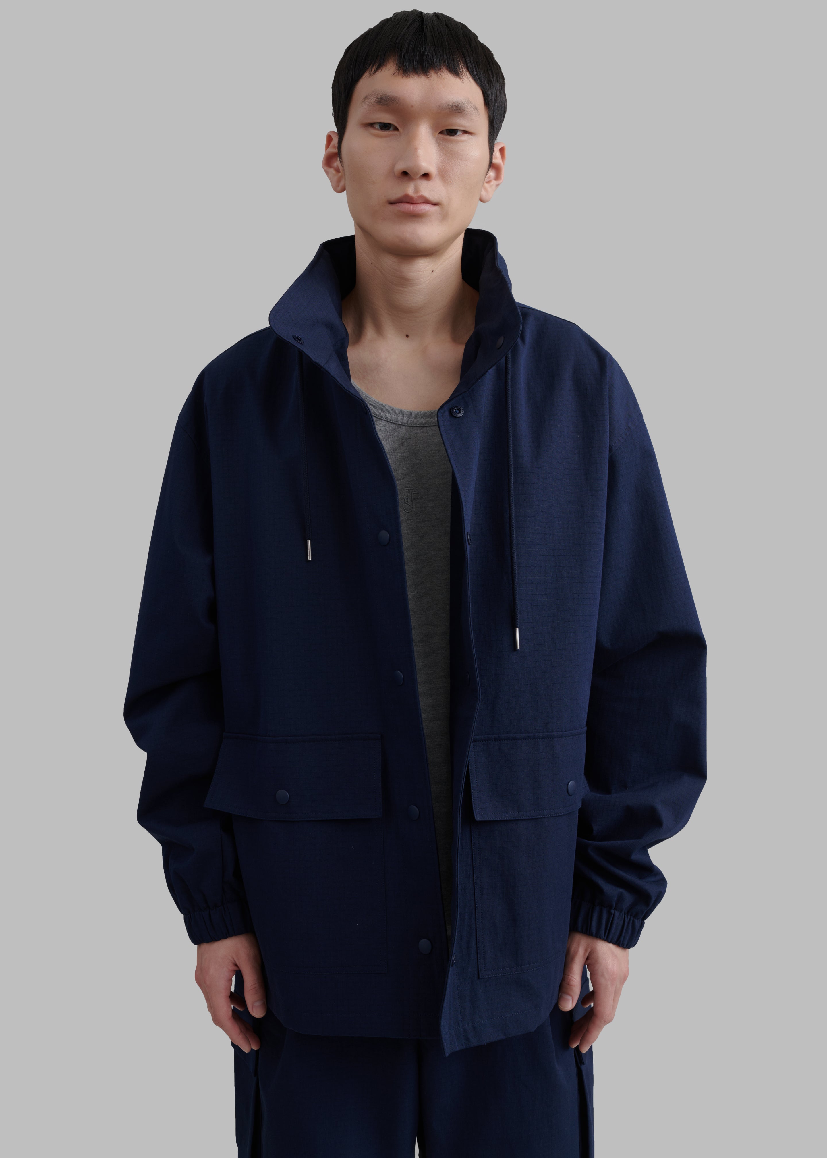 Edward Anorak - Navy - 5