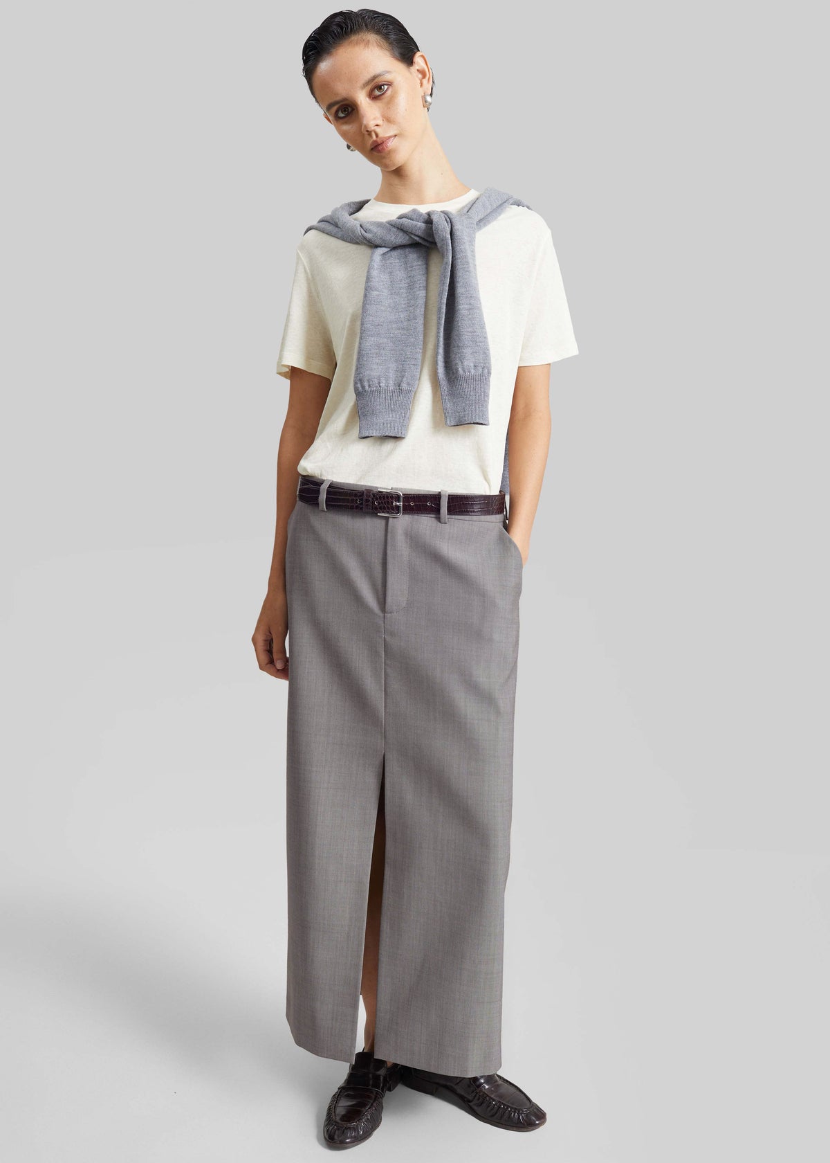Shop the look image for Elba Cotton T-Shirt - Cream