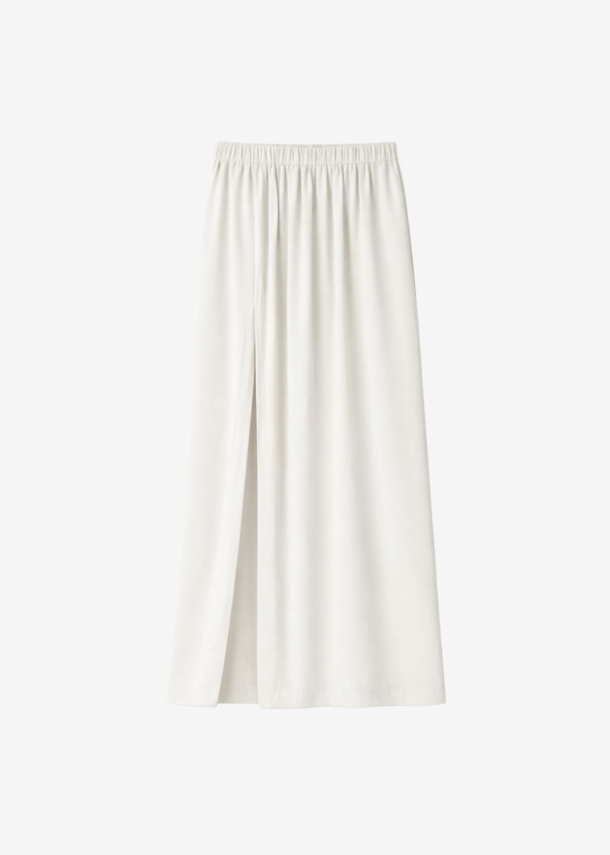 Elie Silk Fluid Maxi Skirt - Ivory - 6