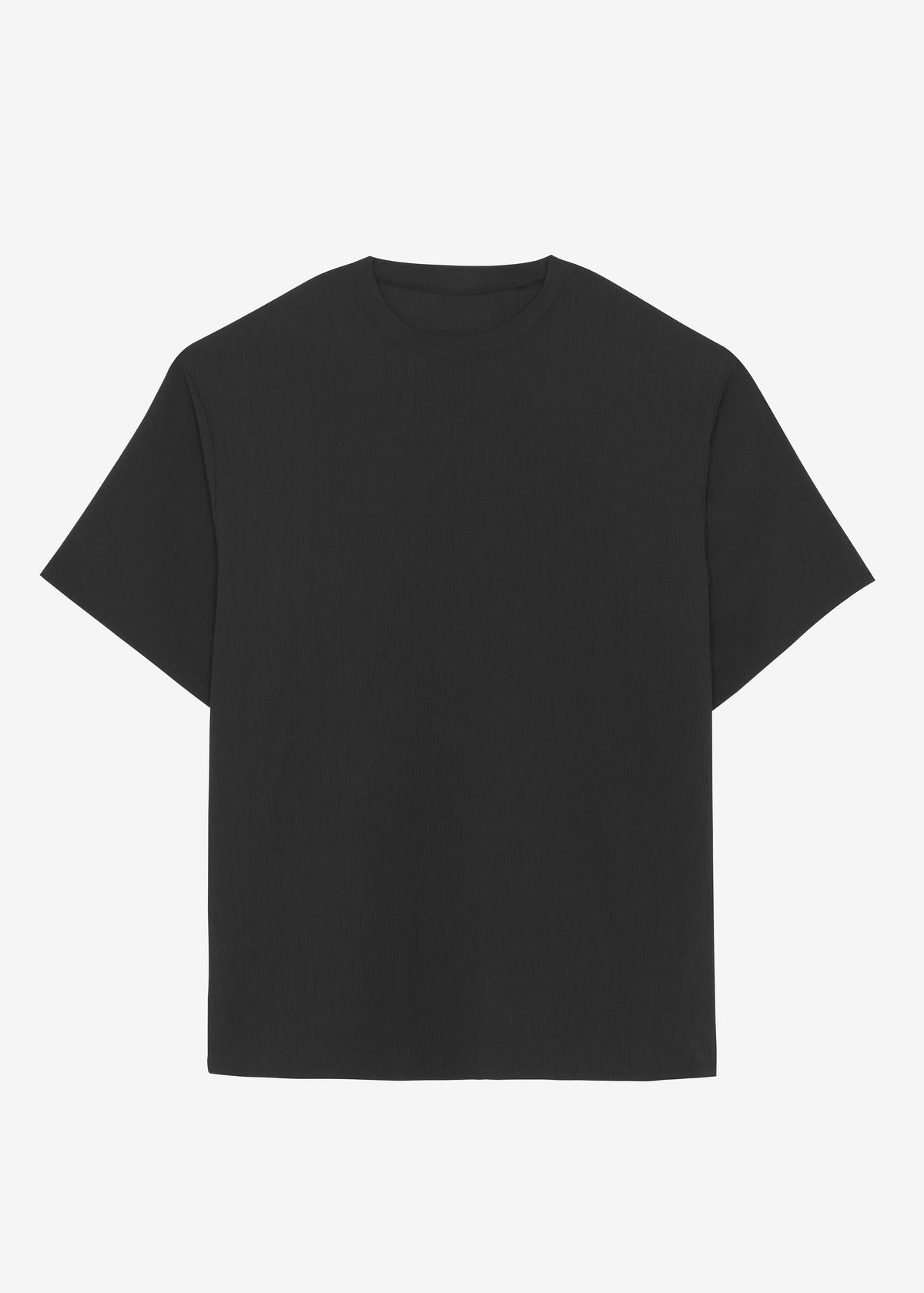 Eliott Crinkle Tee - Black - 5