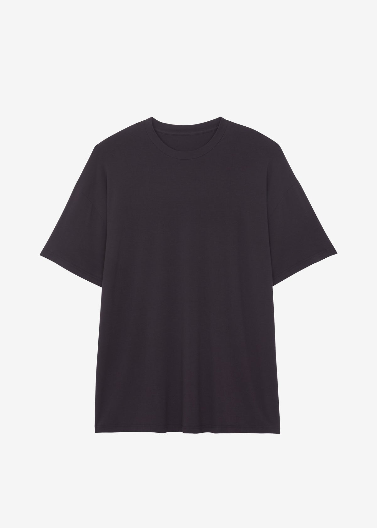 Ella Boxy Tee - Dark Plum - 11