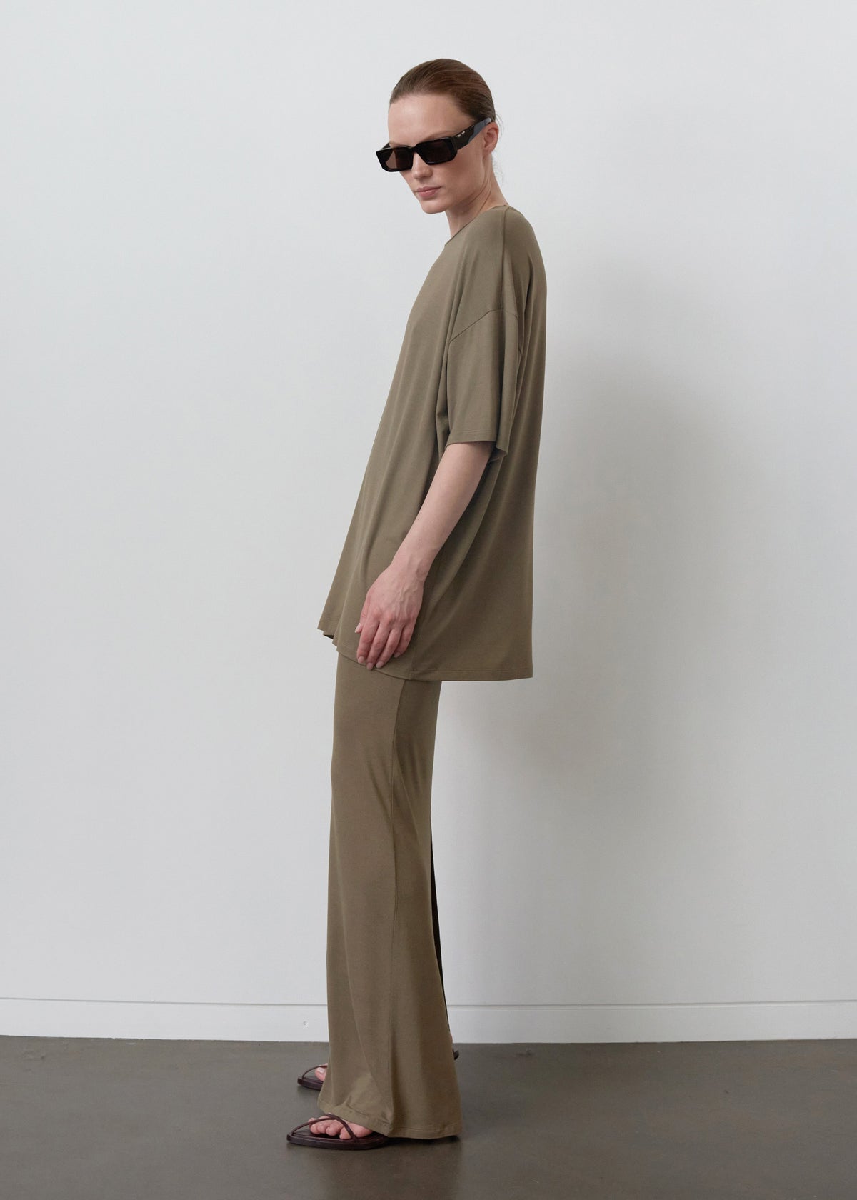 Ella Maxi Skirt - Khaki Brown - 5