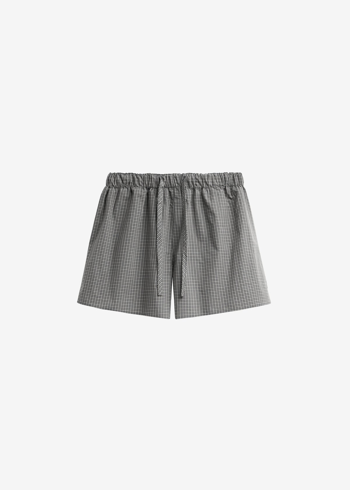 Ello Boxer Shorts - Checked Grey - 6