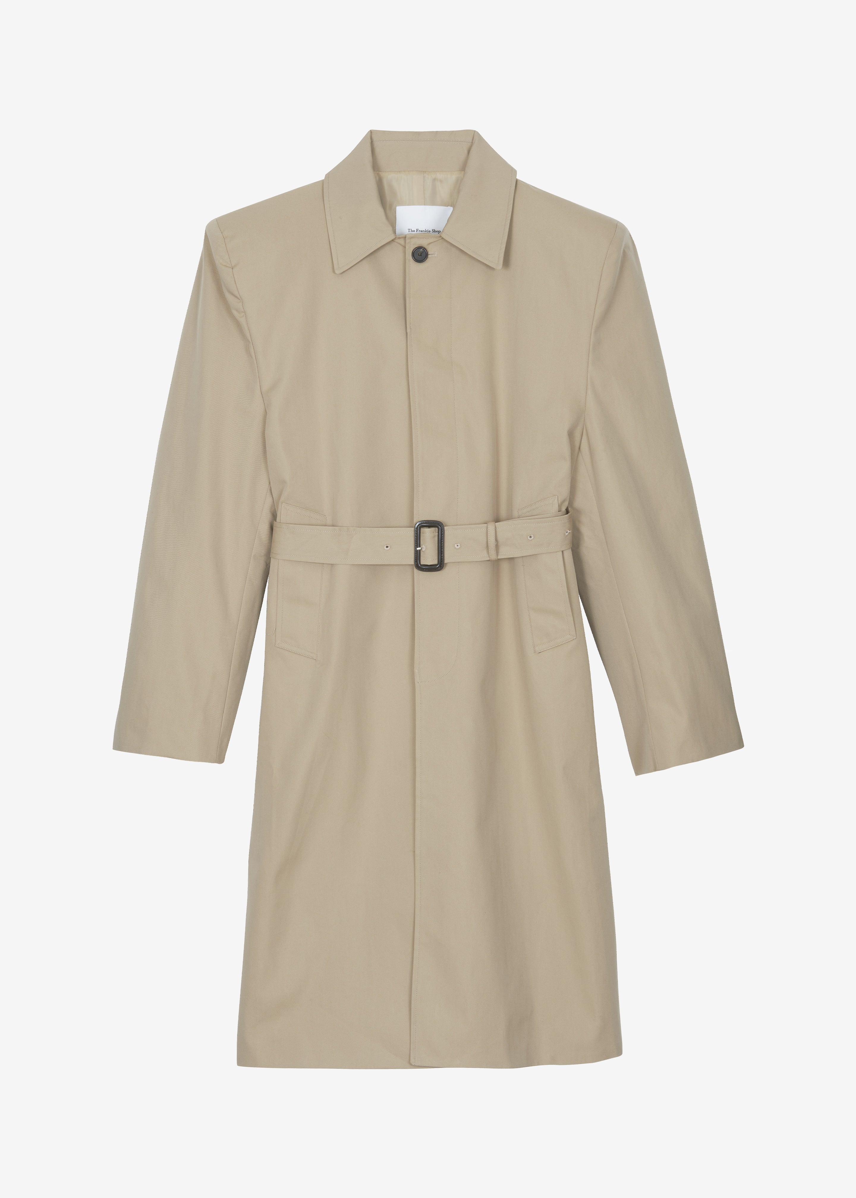 Emden Padded Overcoat - Beige - 17