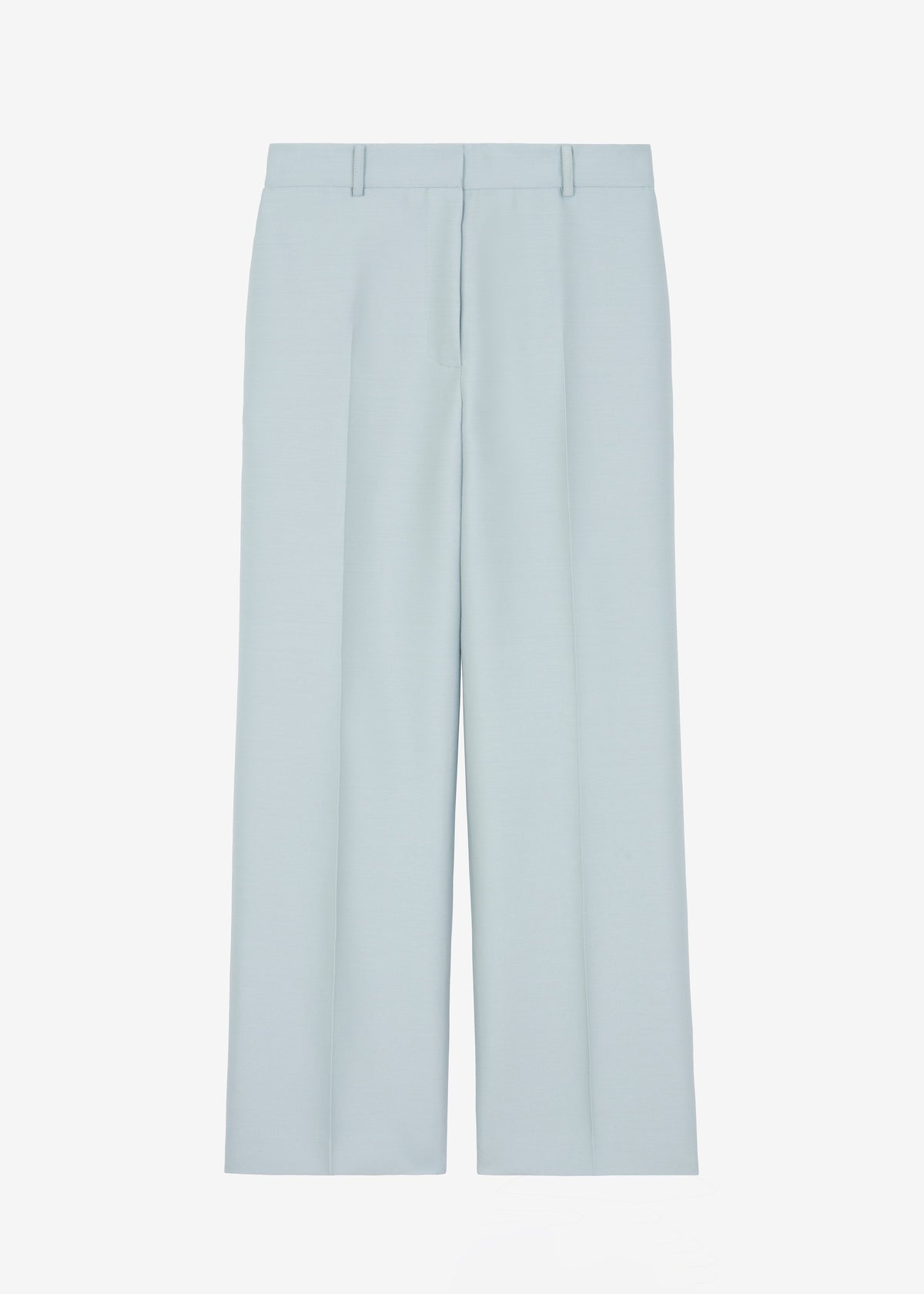 Emra Silk Trousers - Dusty Blue - 8