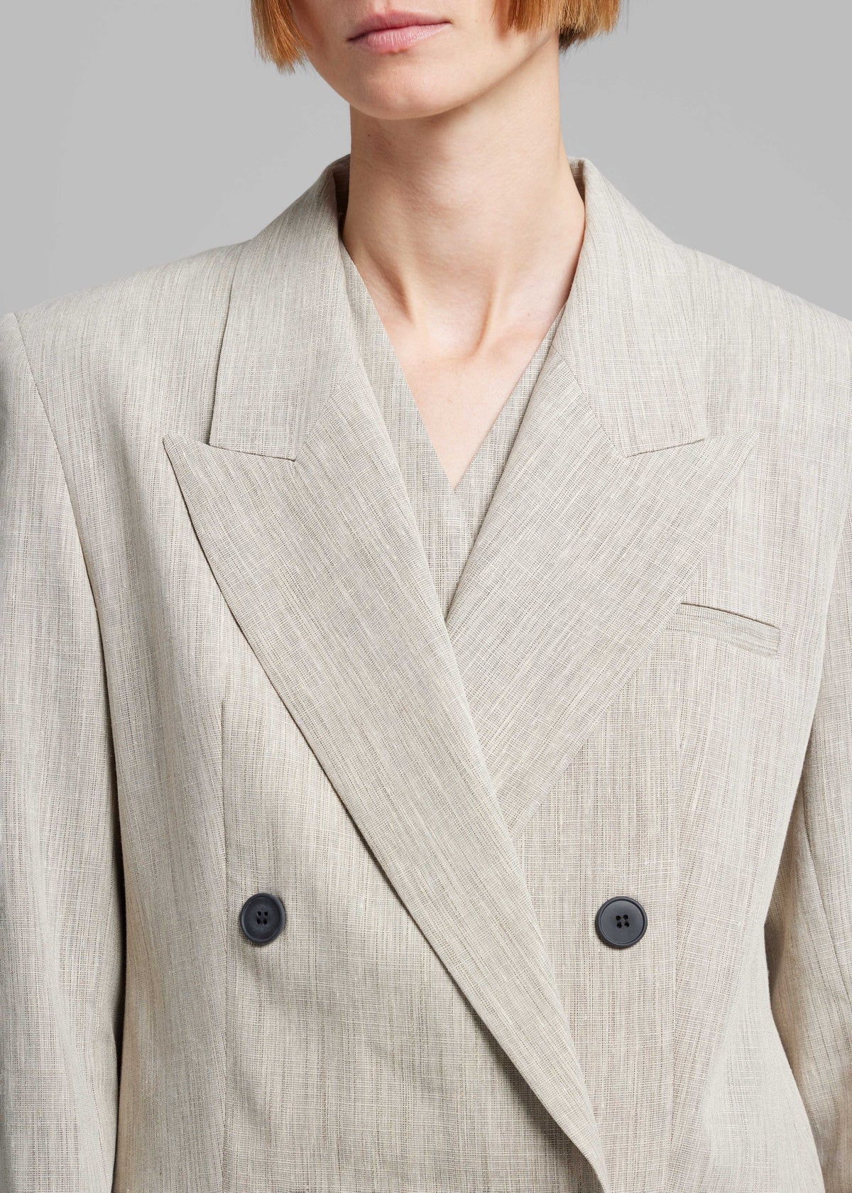 Esse Studios Bode Double Blazer - Asha Linen - 5