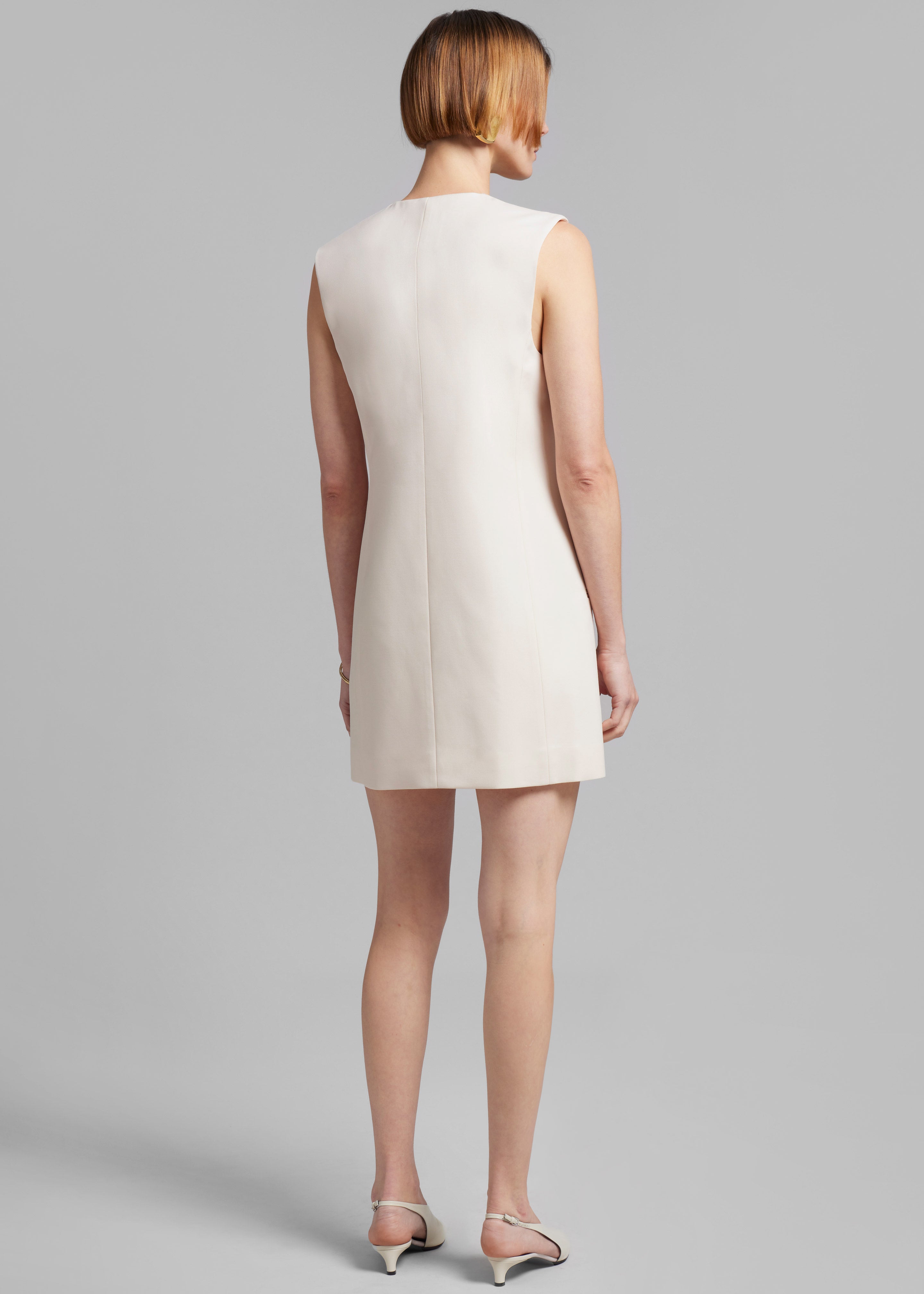 Esse Studios Portia Tailored Mini Dress - Crema - 6