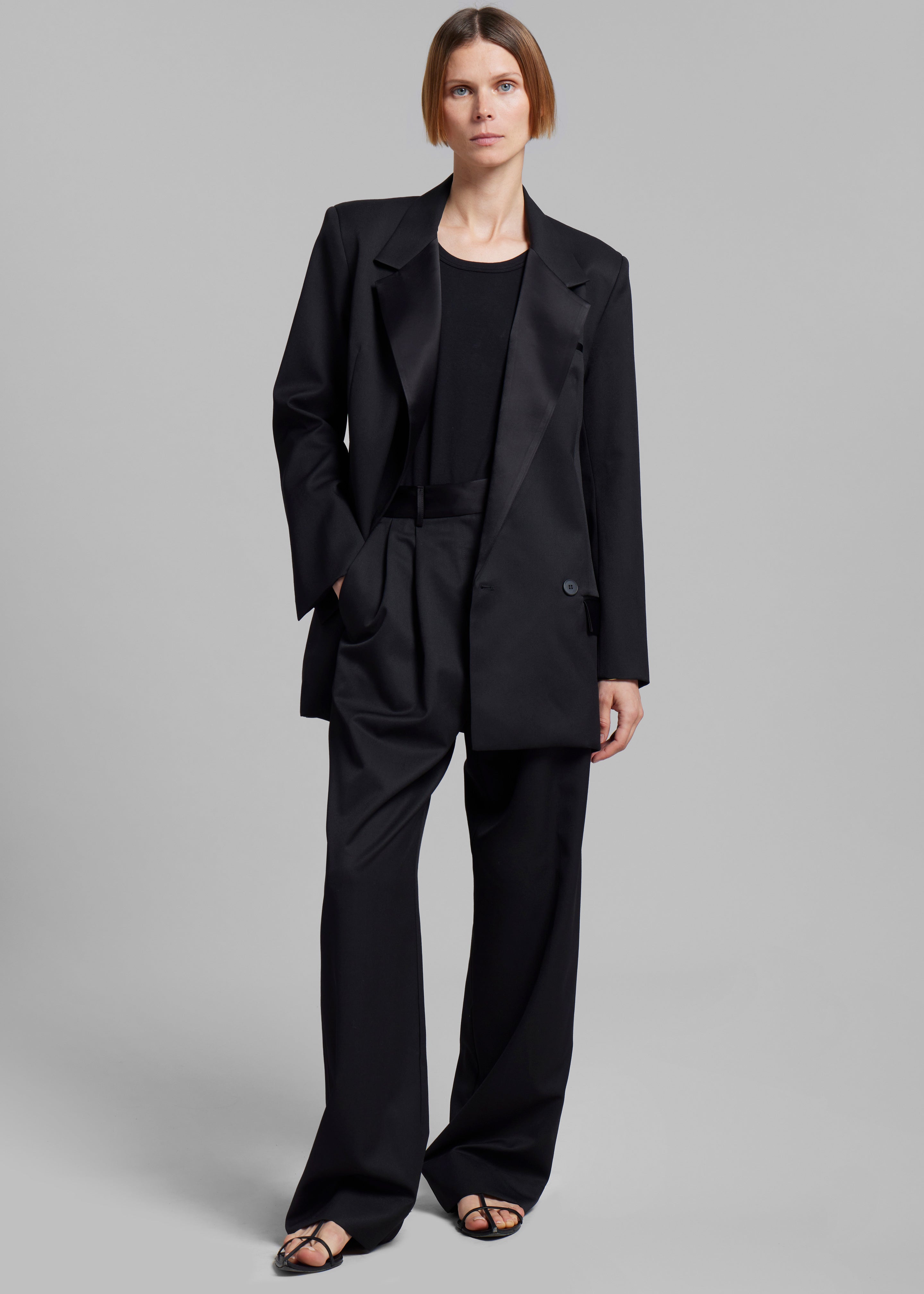 Esse Studios Tux Double Blazer - Black - 8