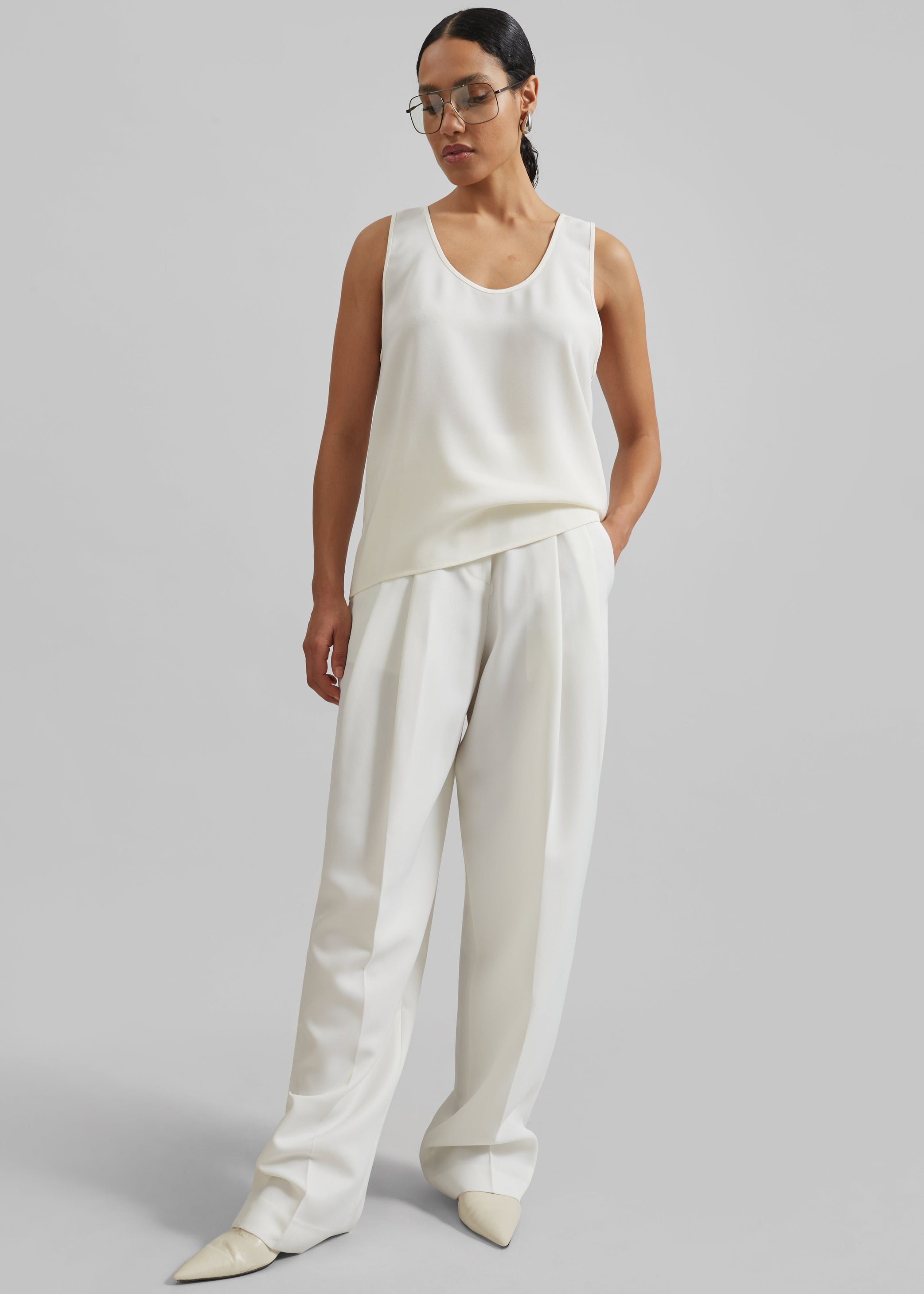 Shop the look image for Esten Tank Top - Ivory